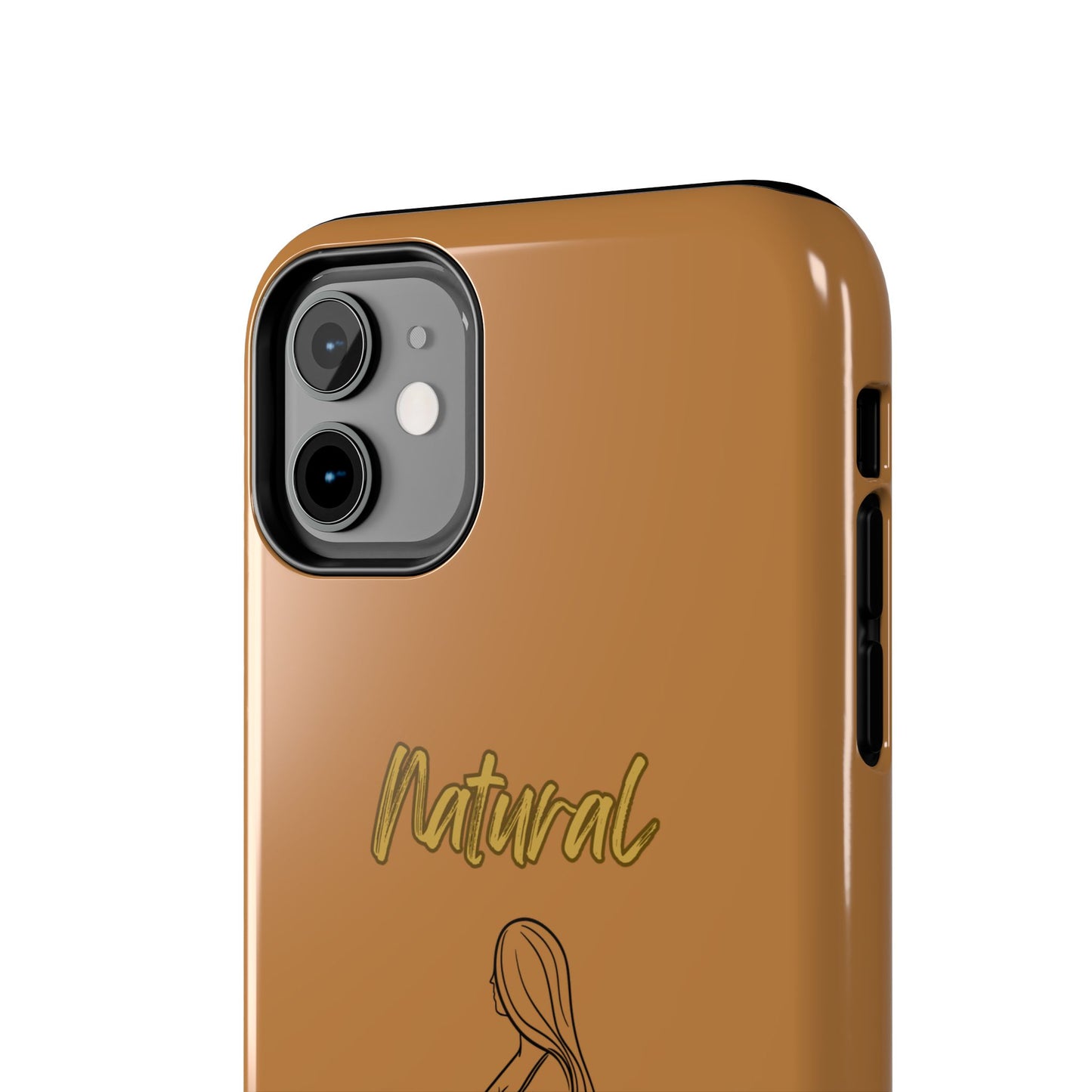 Natural Woman Expecting (BL)Tough Phone Cases LIGHT BROWN