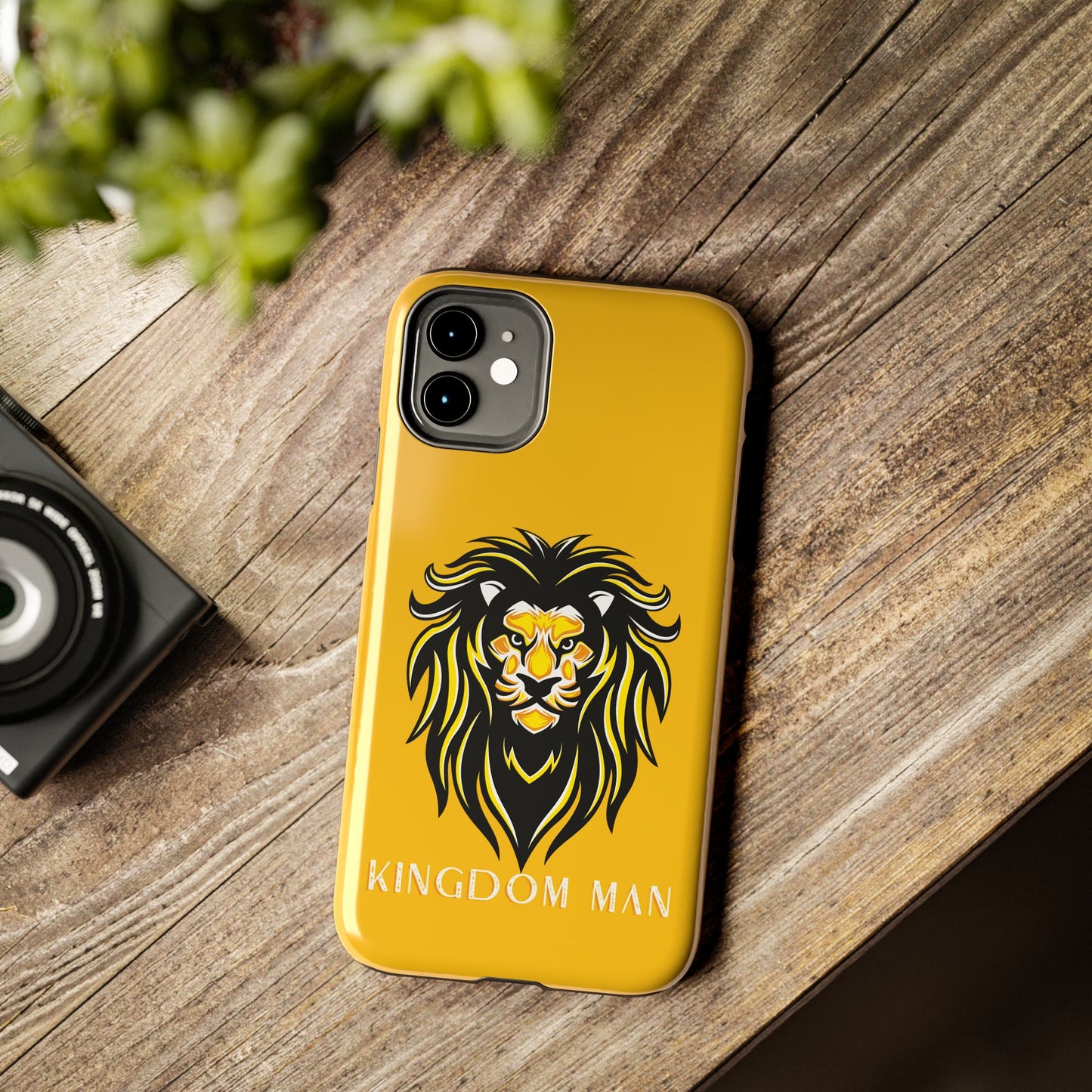 Kingdom Man (White-Gold Label) Tough Phone Case YELLOW