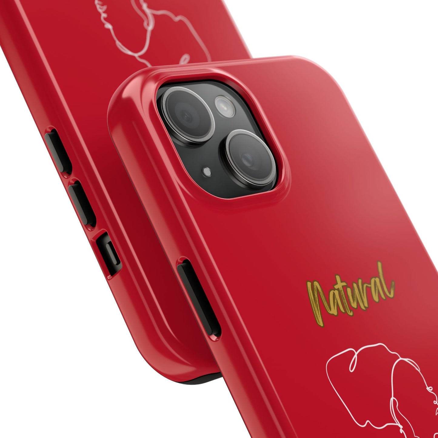 Natural Woman Refreshed (WL)Tough Phone Cases DARK RED