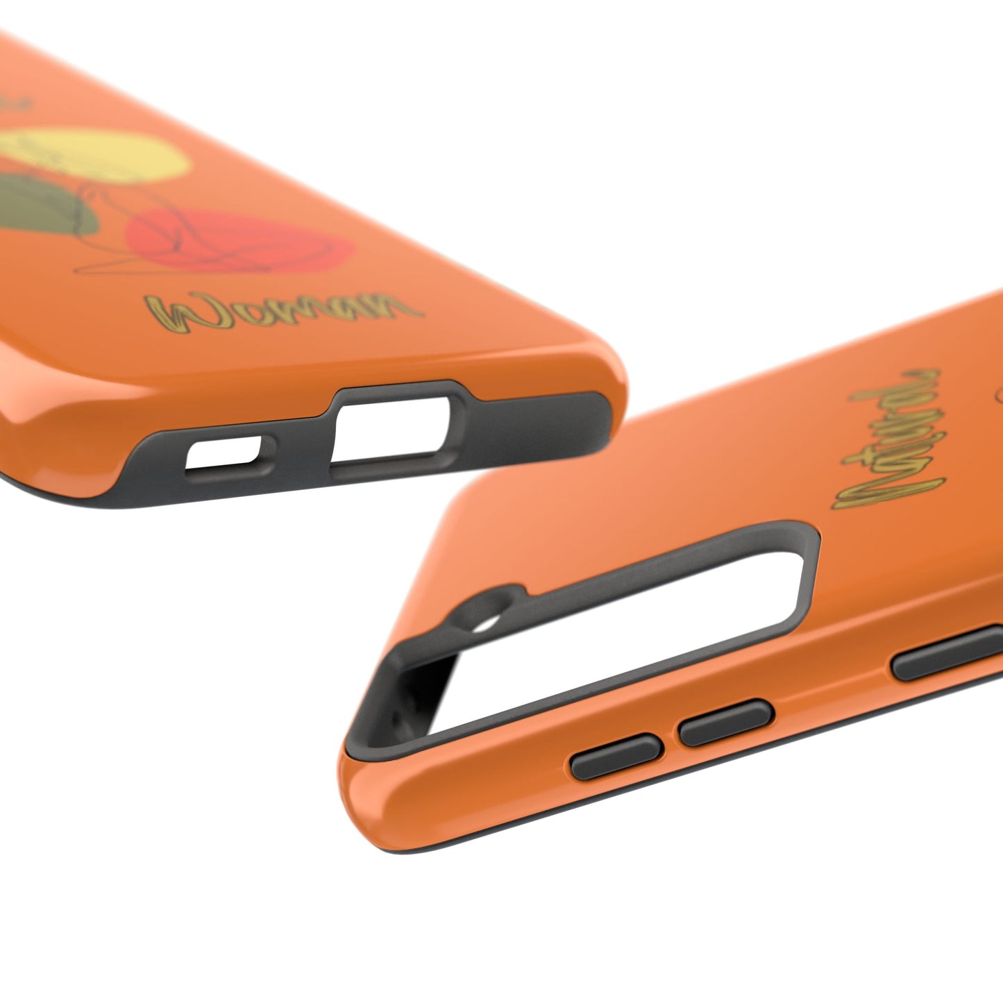 Natural Woman Colorful Pose (BL)Tough Phone Cases CRUSTA