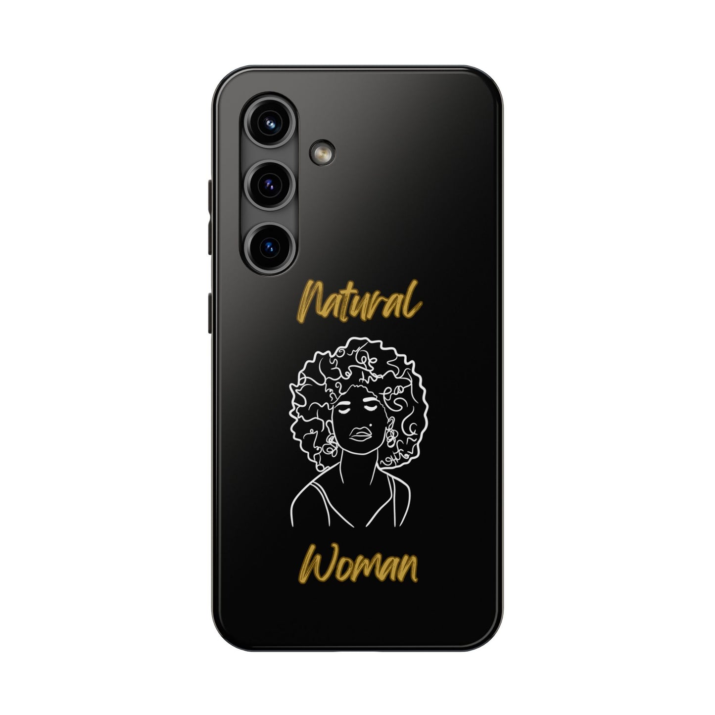 Natural Woman All About Me (WL)Tough Phone Cases BLACK