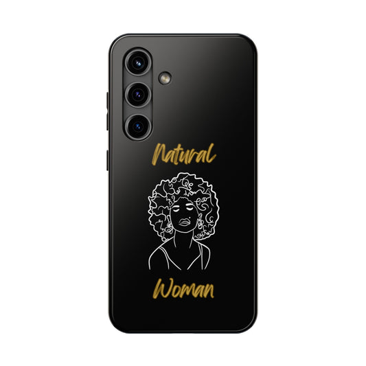 Natural Woman All About Me (WL)Tough Phone Cases BLACK