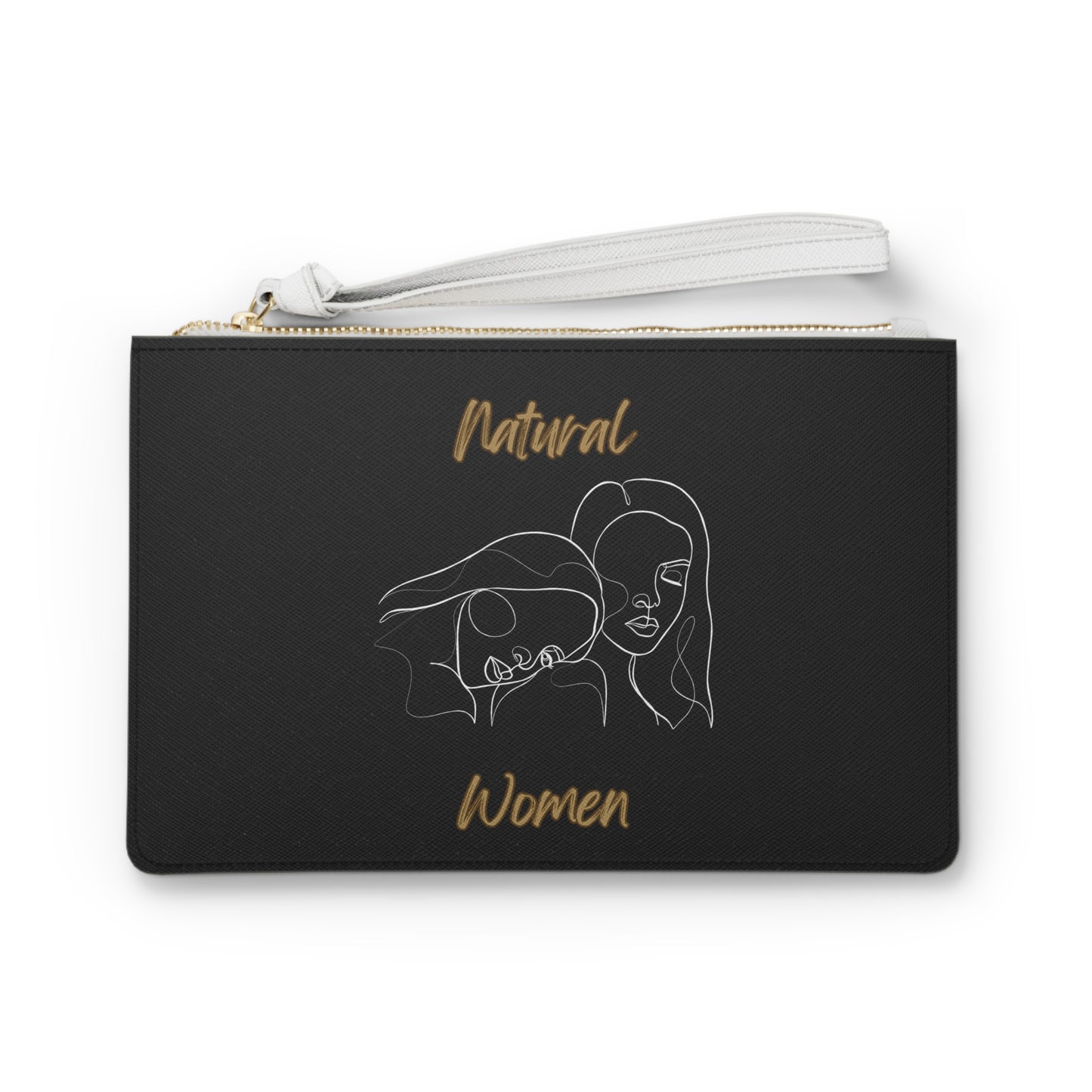Natural Women Sisters (WL) Clutch Bag BLACK