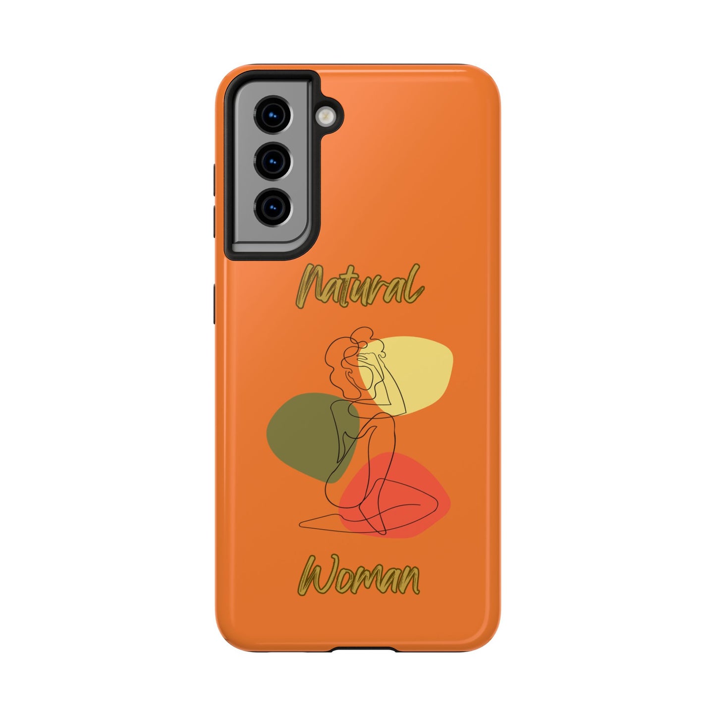 Natural Woman Colorful Pose (BL)Tough Phone Cases CRUSTA