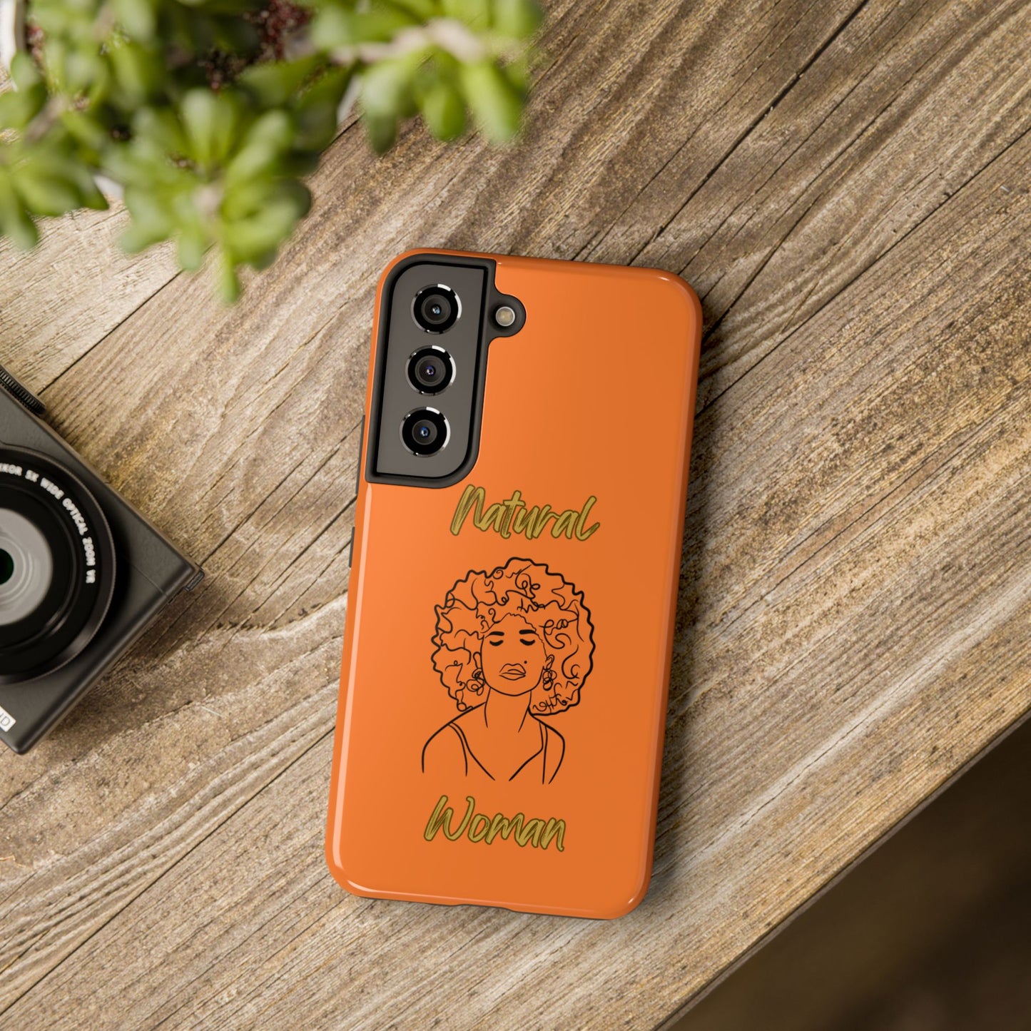 Natural Woman All About Me (BL)Tough Phone Cases CRUSTA