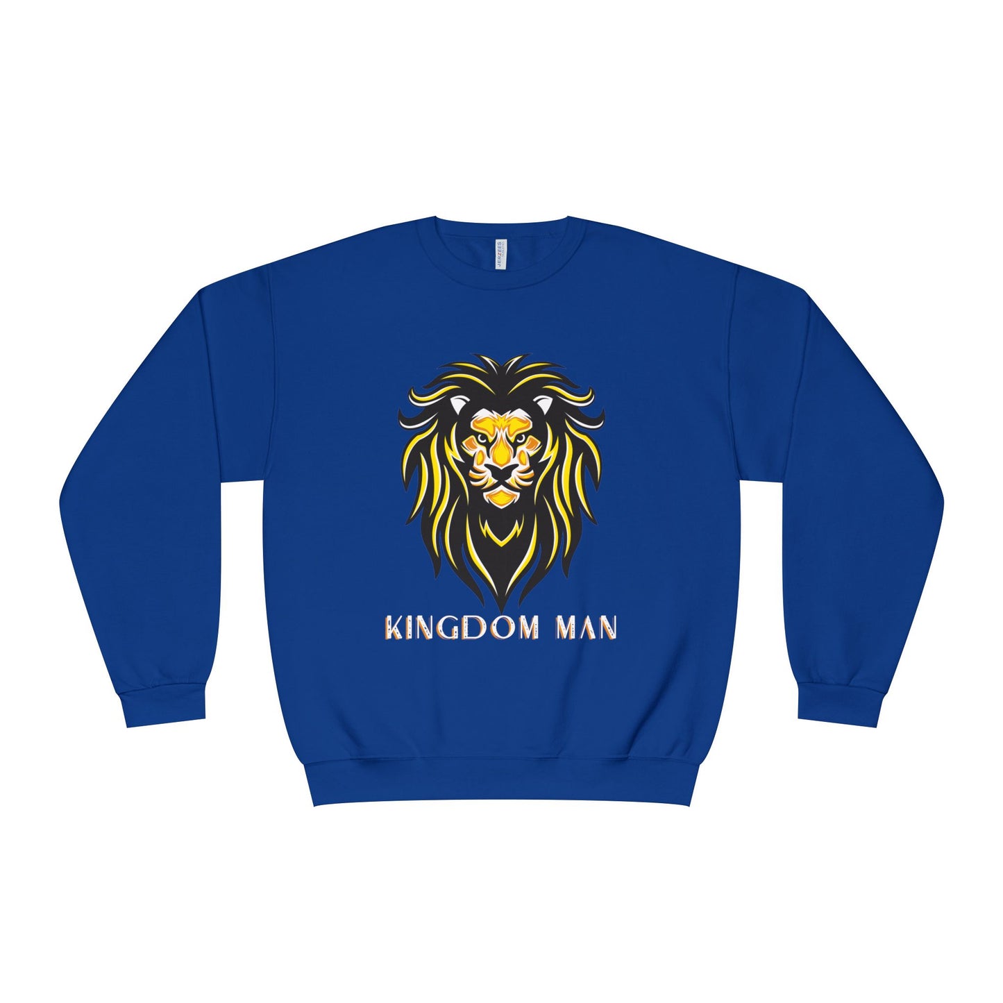 Kingdom Man (White/Gold) Crewneck Sweatshirt