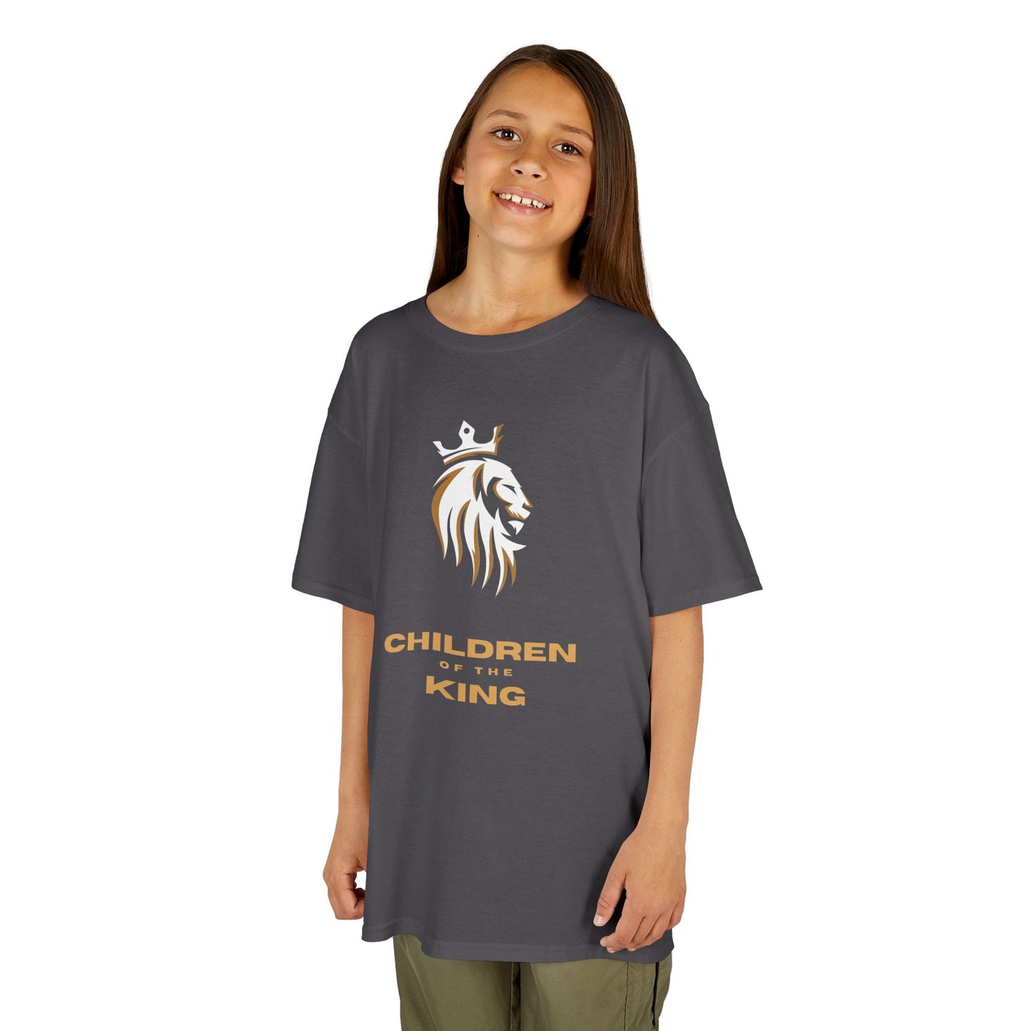 Children of the King Inspirational Kids Cotton T-Shirt (WL)