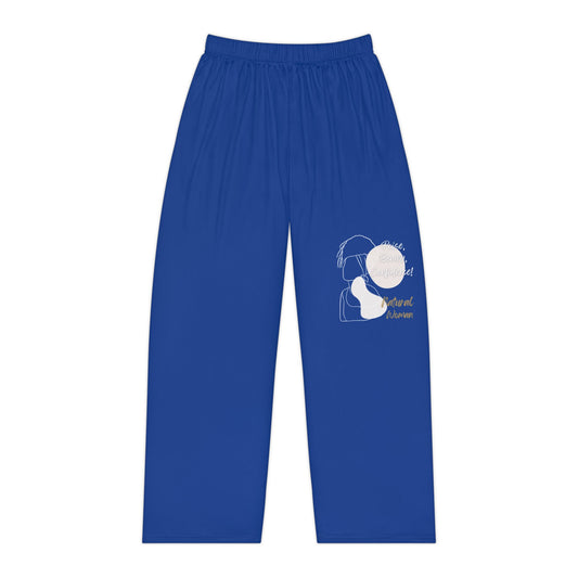 Natural Woman Puff (BL) Women's Pajama Pants DARK BLUE