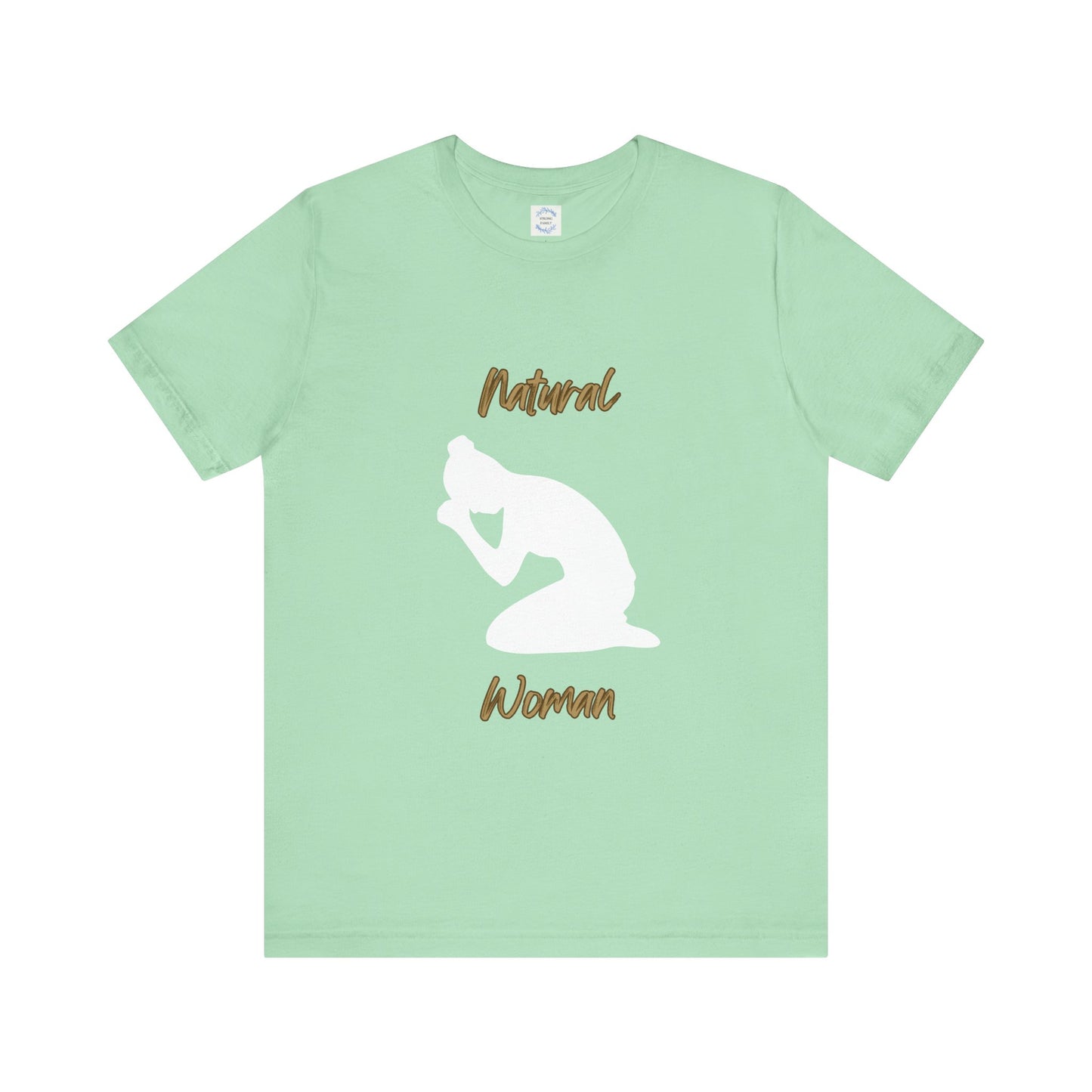 Natural Woman Pray  (WL) Short Sleeve T-Shirt