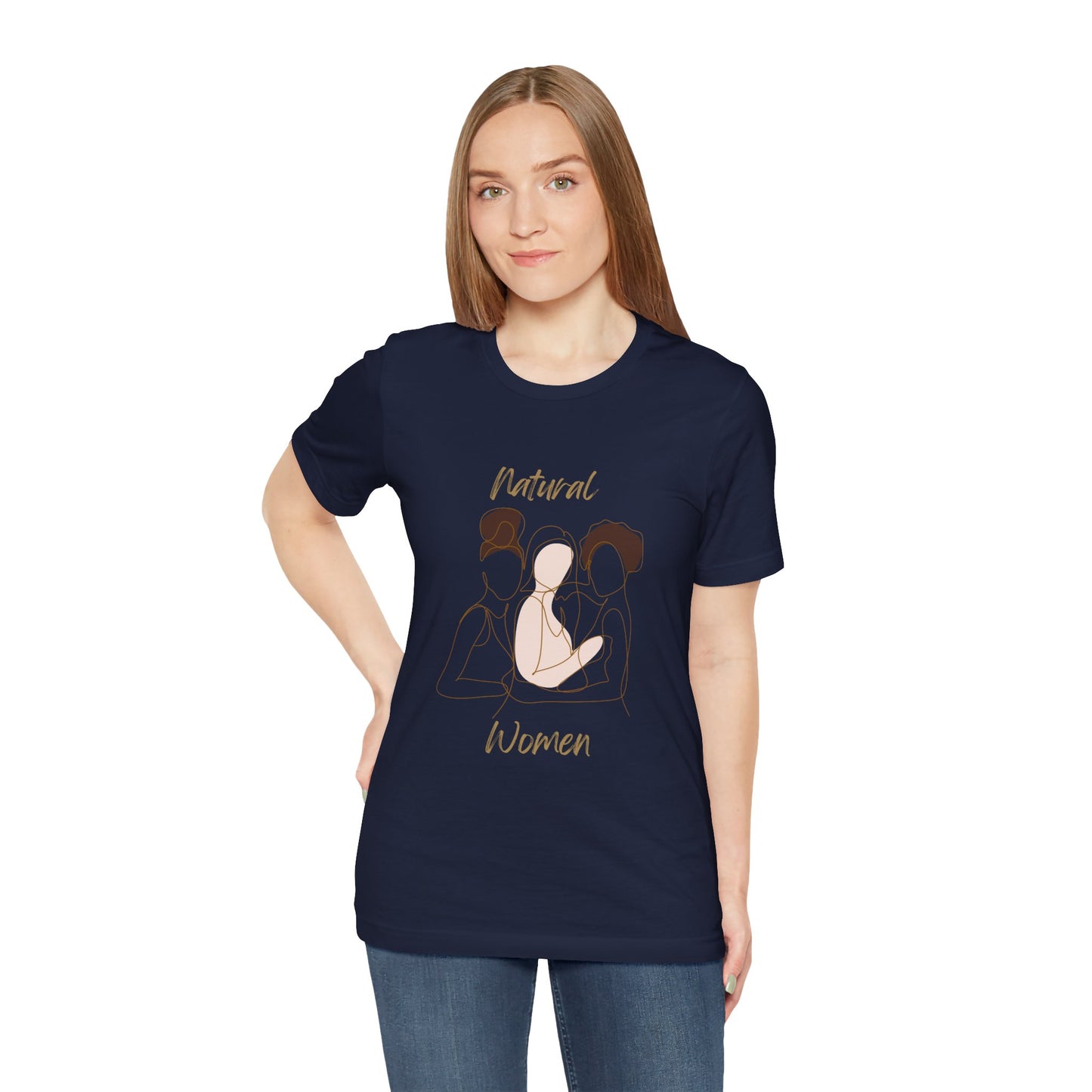 Natural Woman Friends Short Sleeve T-Shirt