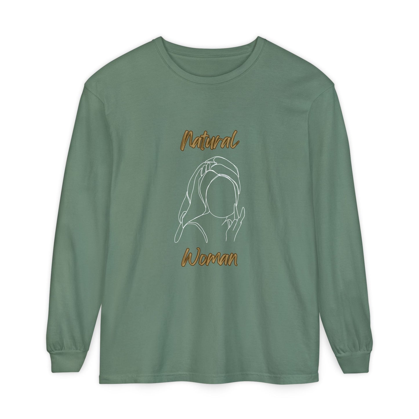 Natural Woman Towel Wrapped (WL) Long Sleeve T-Shirt