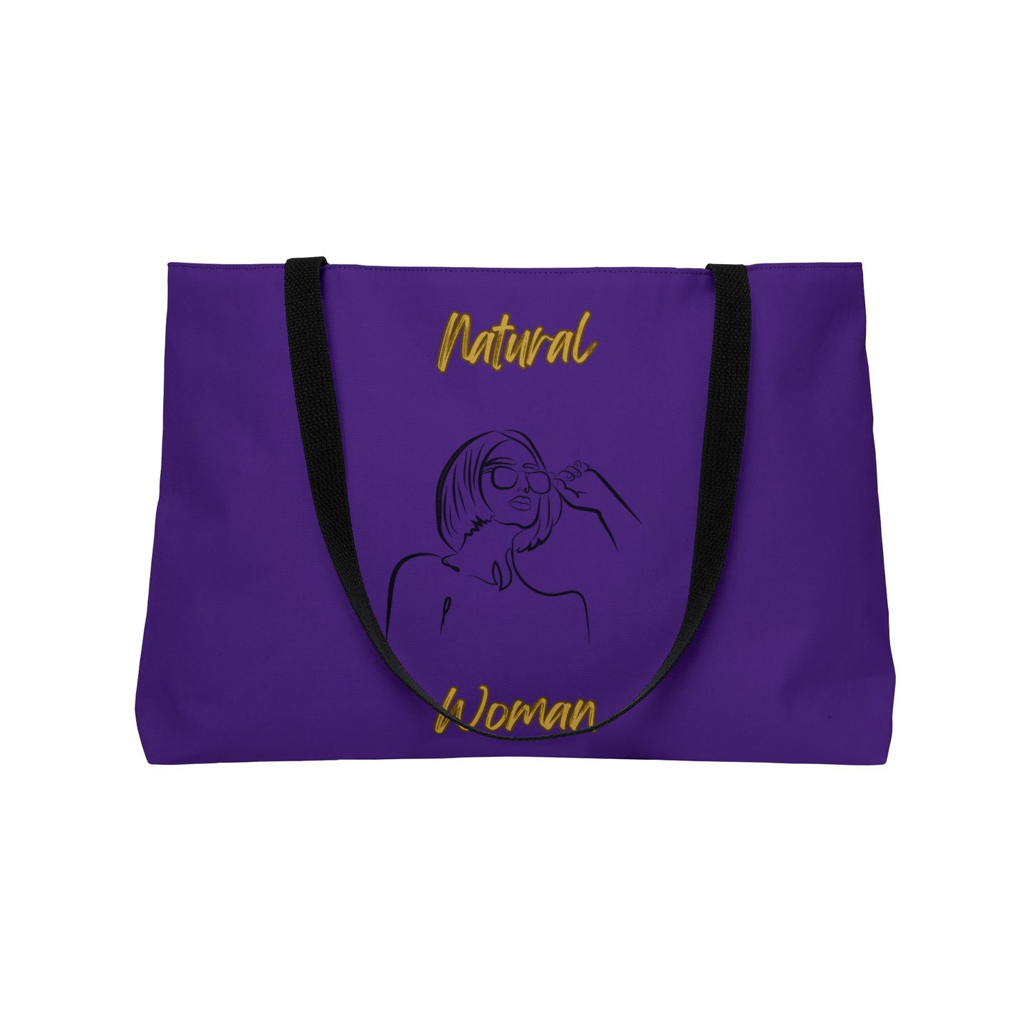 Natural Woman Bright Future (BL) Weekender Tote Bag PURPLE