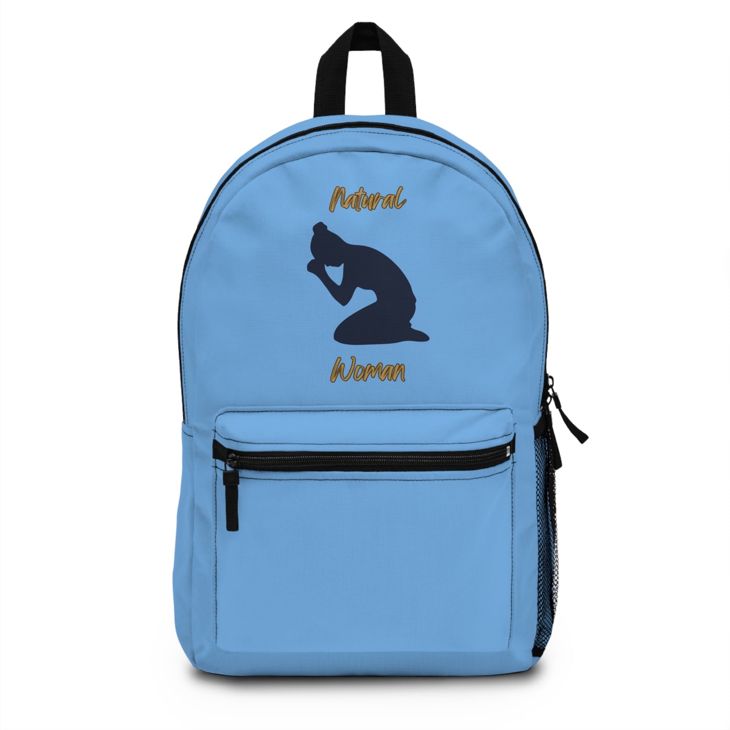 Natural Woman Pray (BL) Backpack LIGHT BLUE