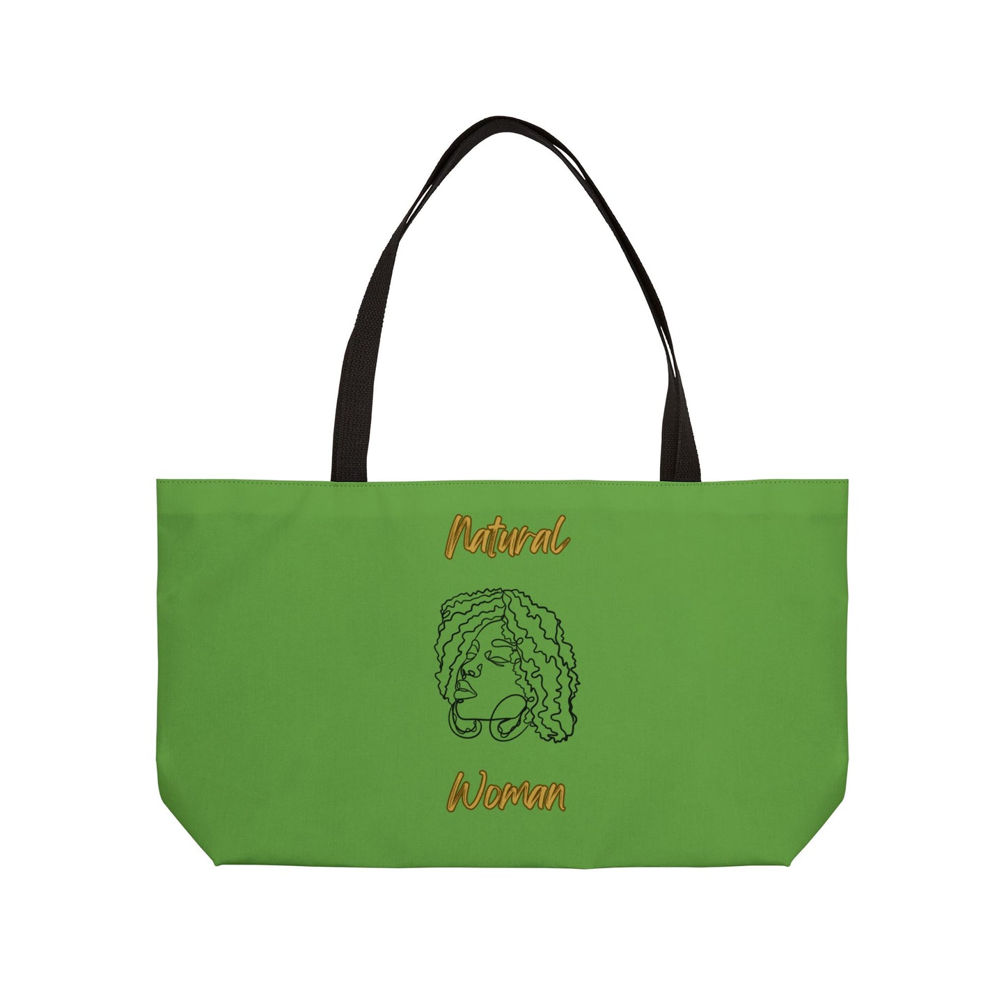 Natural Woman Naturally Me (BL) Weekender Tote Bag GREEN