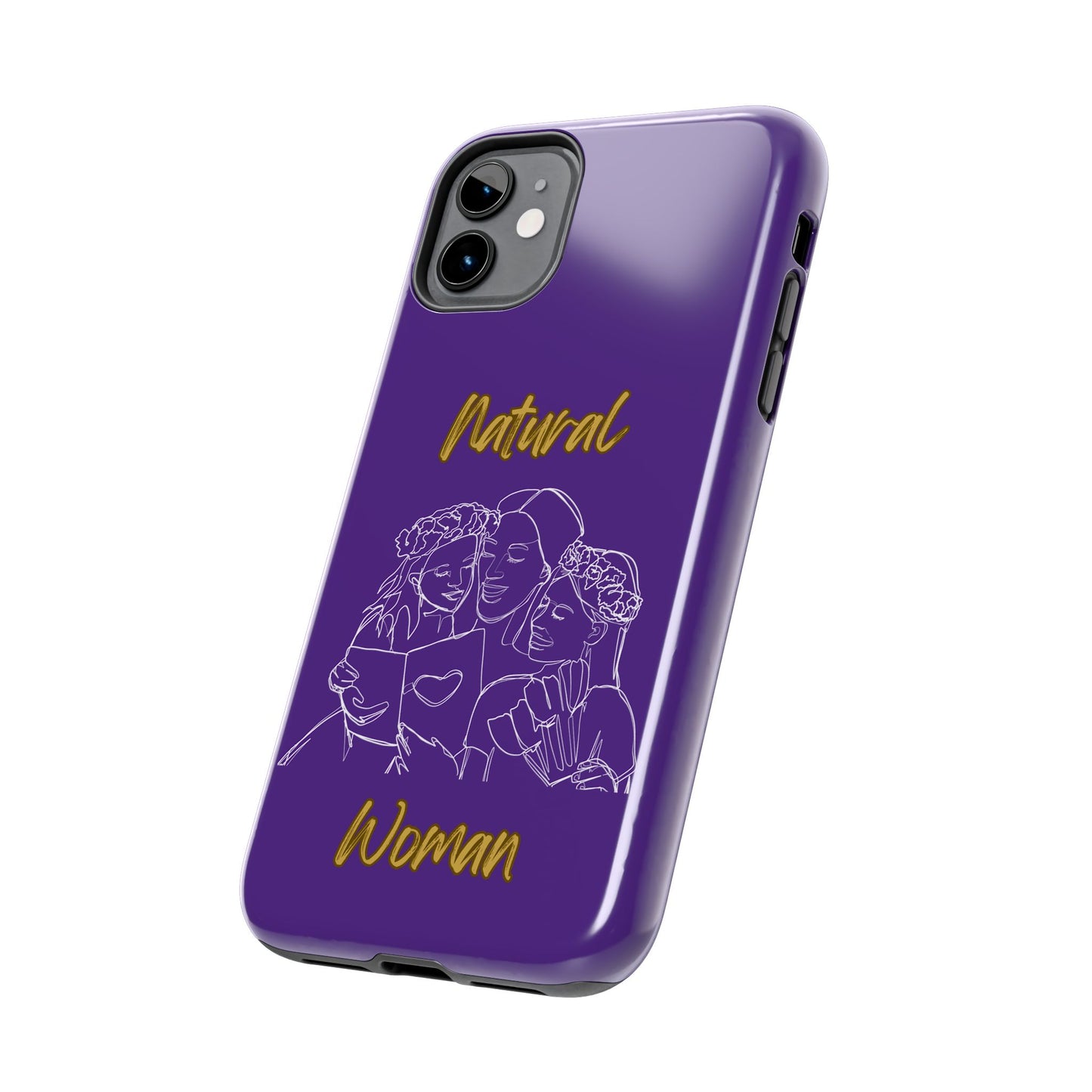 Natural Woman Me & My Girls (WL)Tough Phone Cases PURPLE