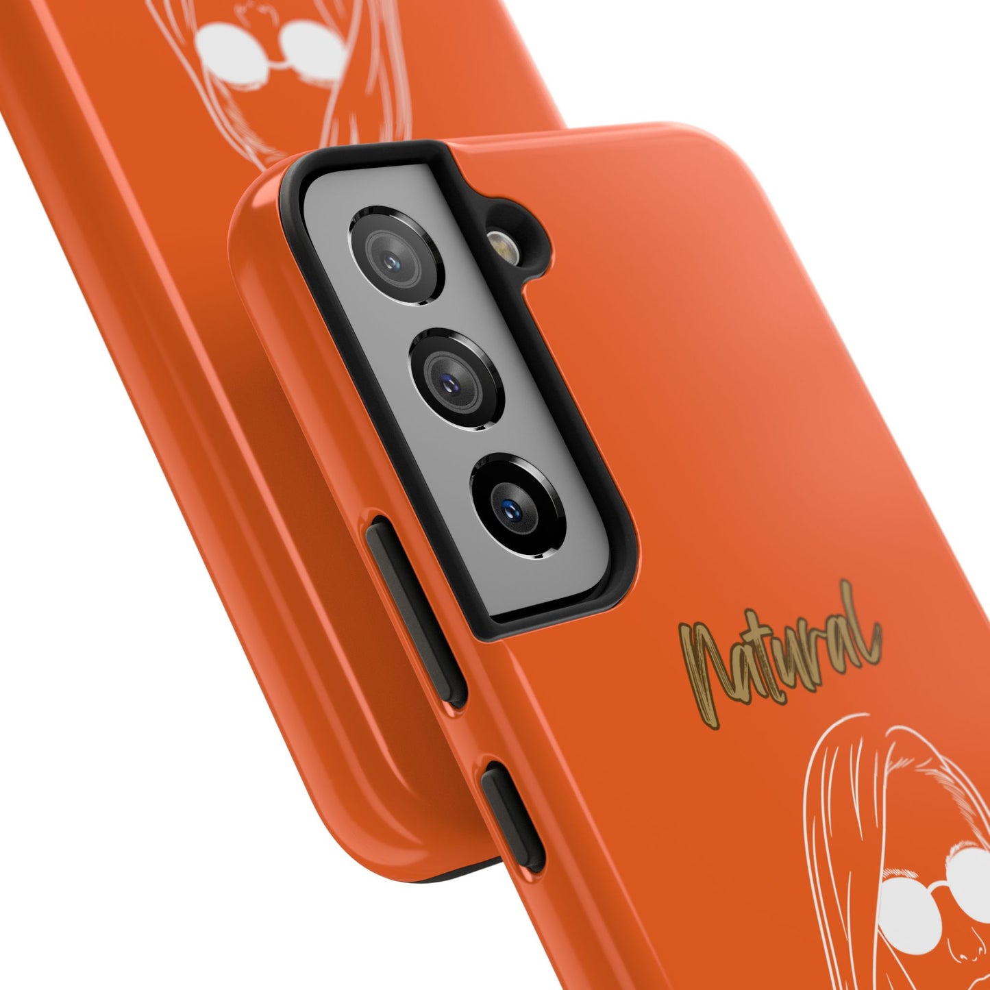 Natural Woman Shades (WL)Tough Phone Cases ORANGE