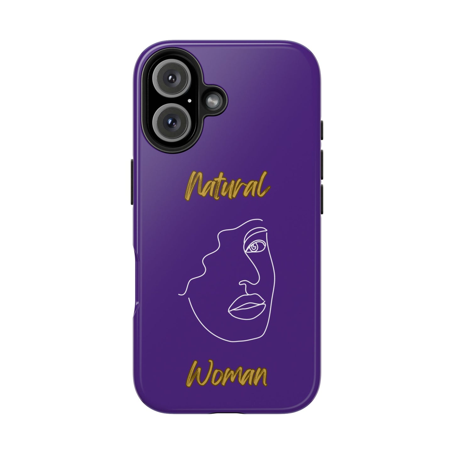 Natural Woman Peekaboo (WL)Tough Phone Cases PURPLE