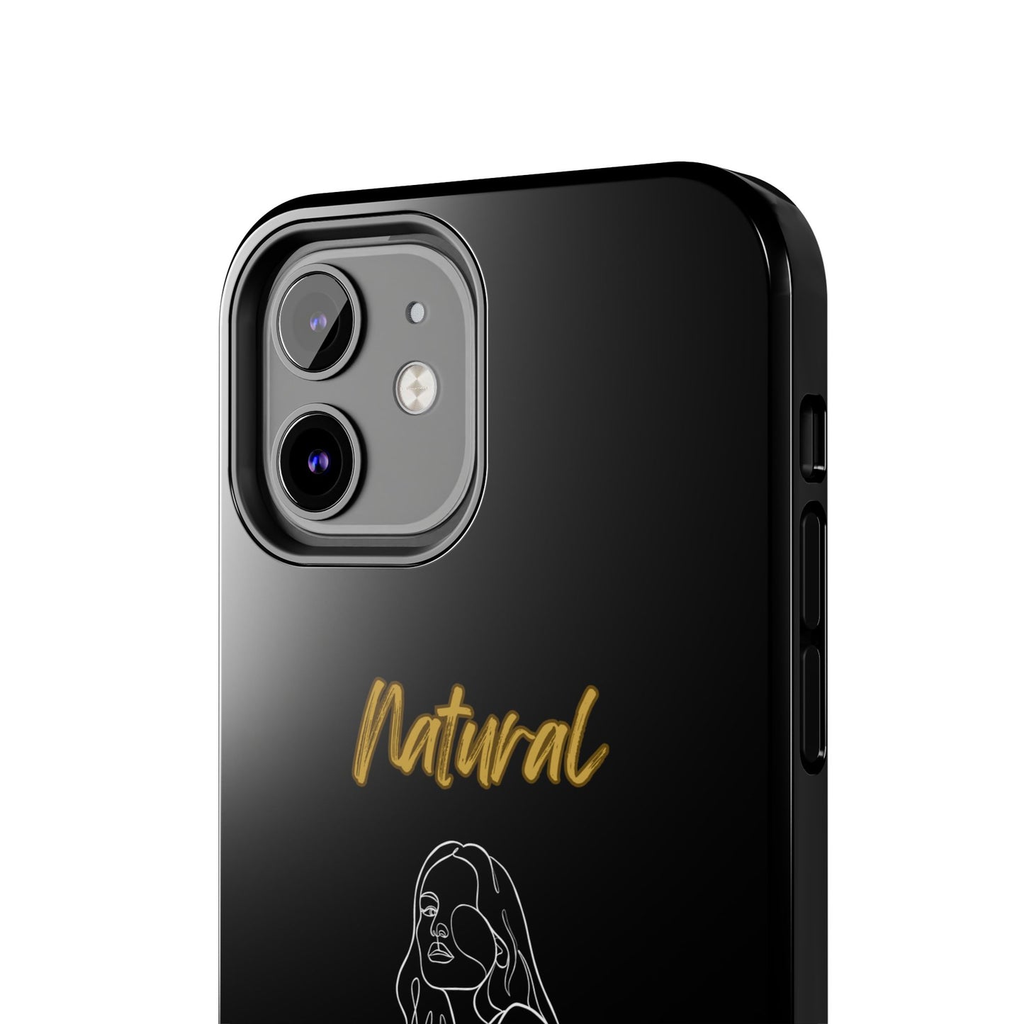 Natural Woman Care Free (WL)Tough Phone Cases BLACK