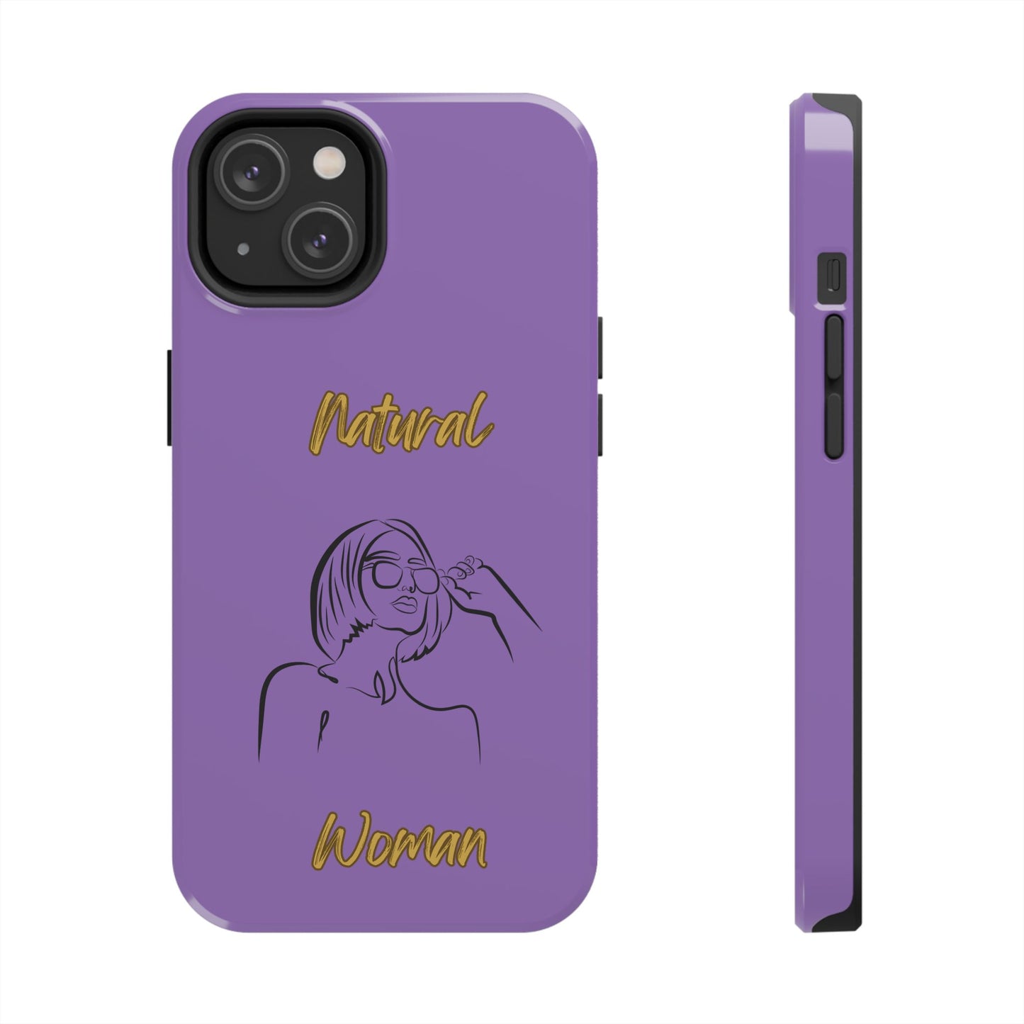 Natural Woman Bright Future (BL)Tough Phone Cases LIGHT PURPLE