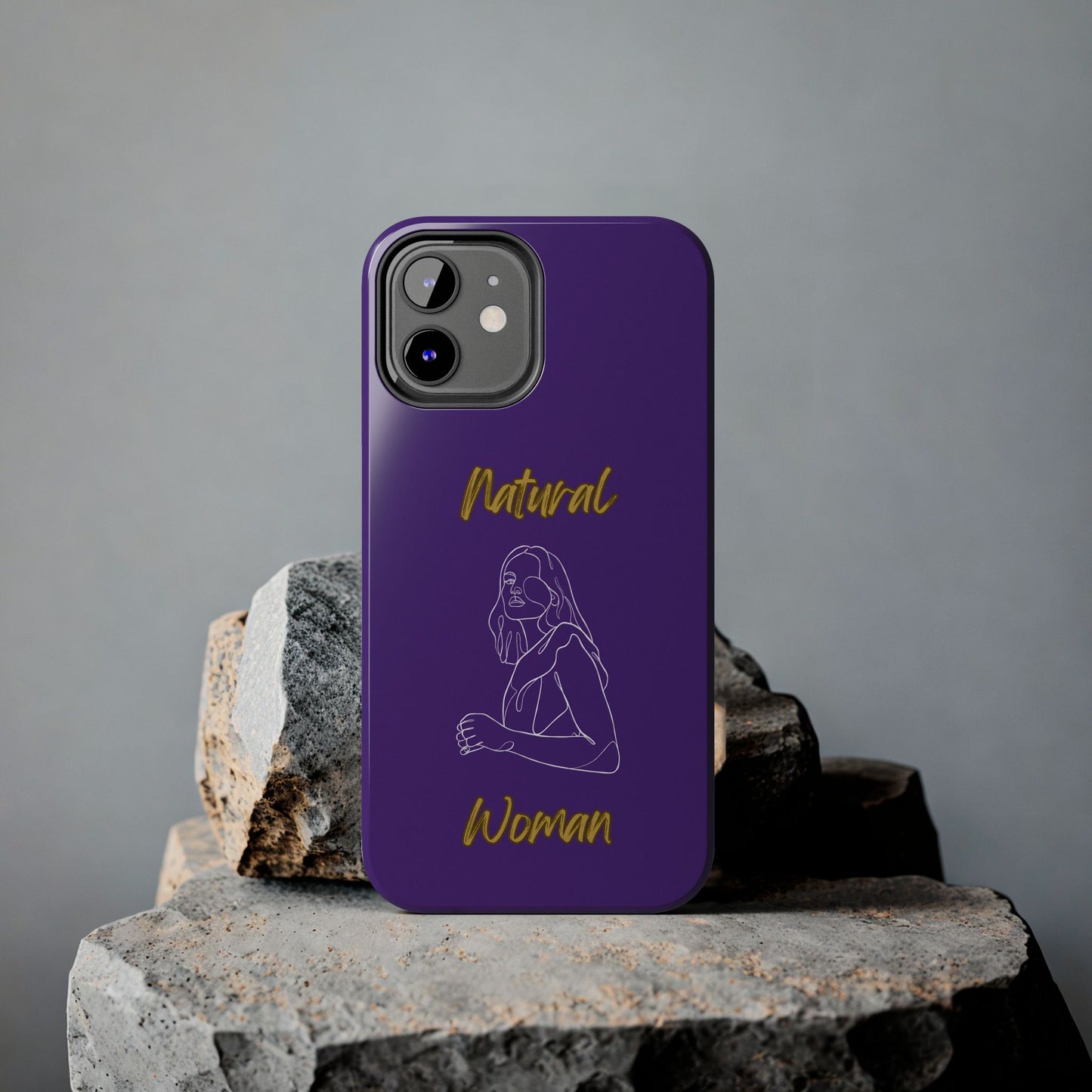 Natural Woman Care Free (WL)Tough Phone Cases PURPLE