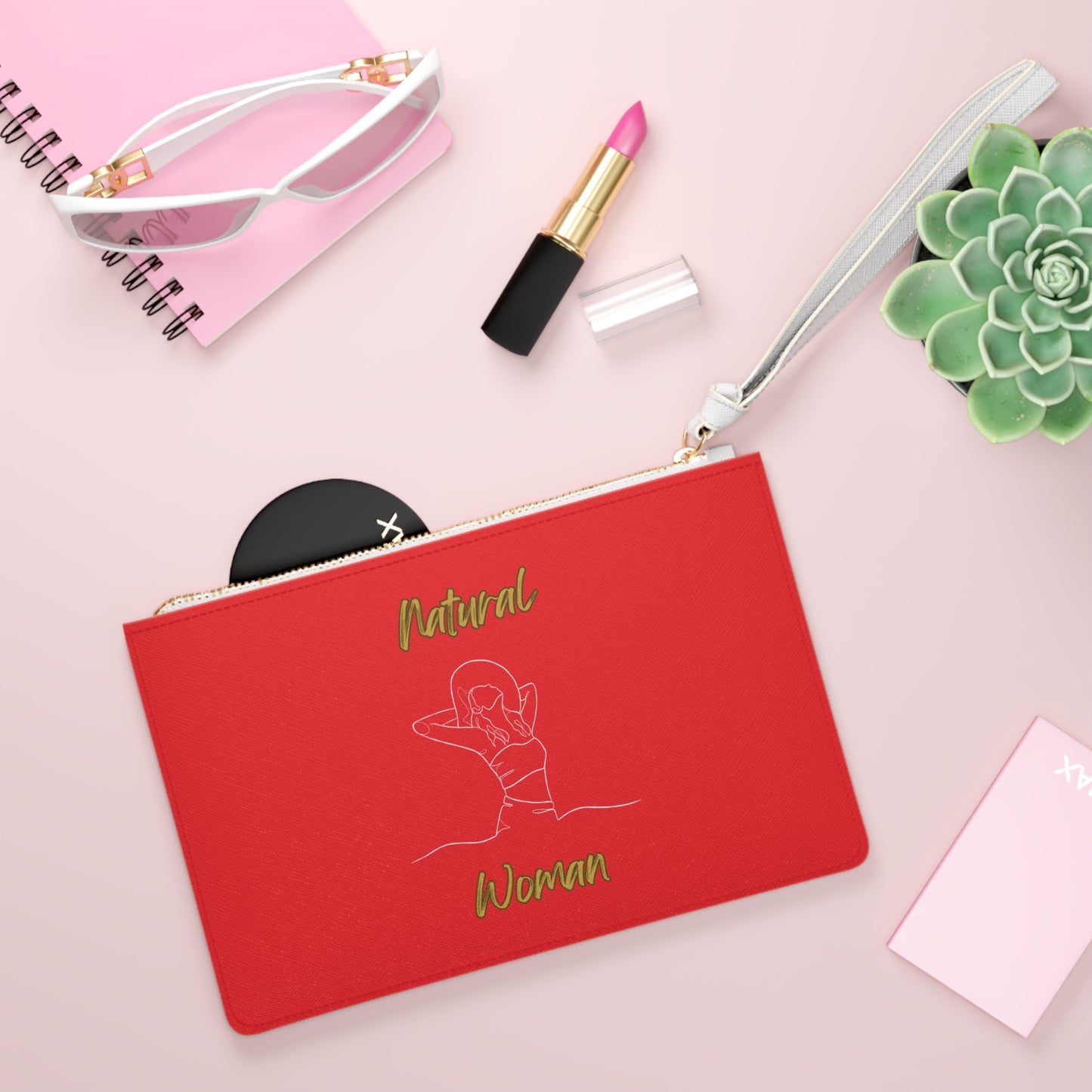 Natural Woman Sun Fun (WL) Clutch Bag RED