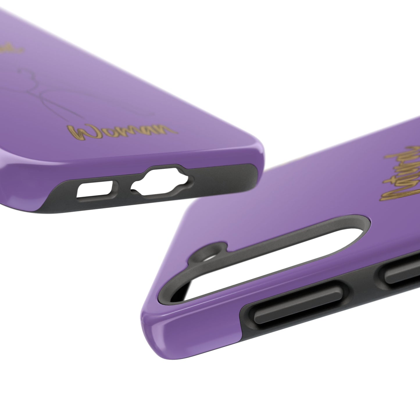 Natural Woman Tilted Look (BL) Tough Phone Cases LIGHT PURPLE