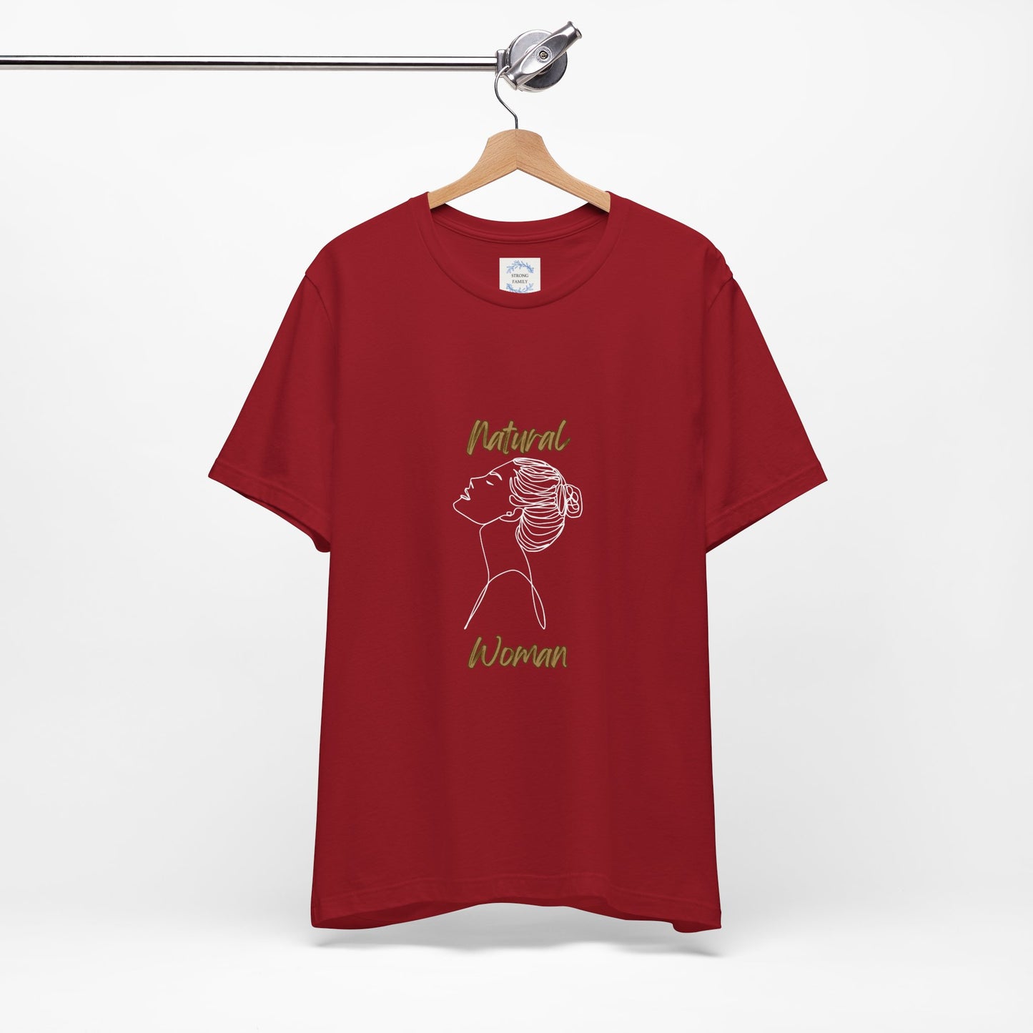 Natural Woman Wet Bun  (WL) Short Sleeve T-Shirt