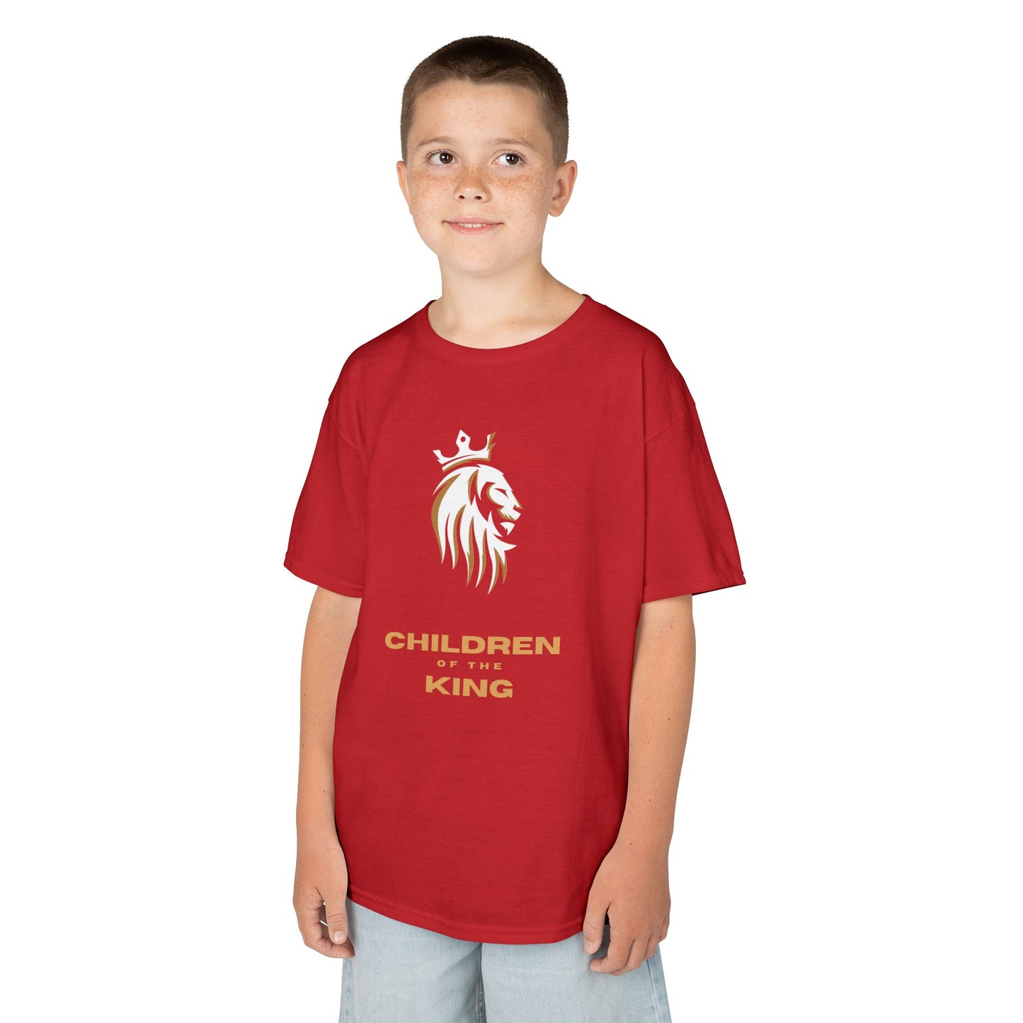 Children of the King Inspirational Kids Cotton T-Shirt (WL)