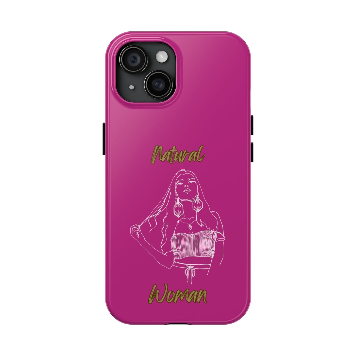 Natural Woman Thinking (WL)Tough Phone Cases PINK