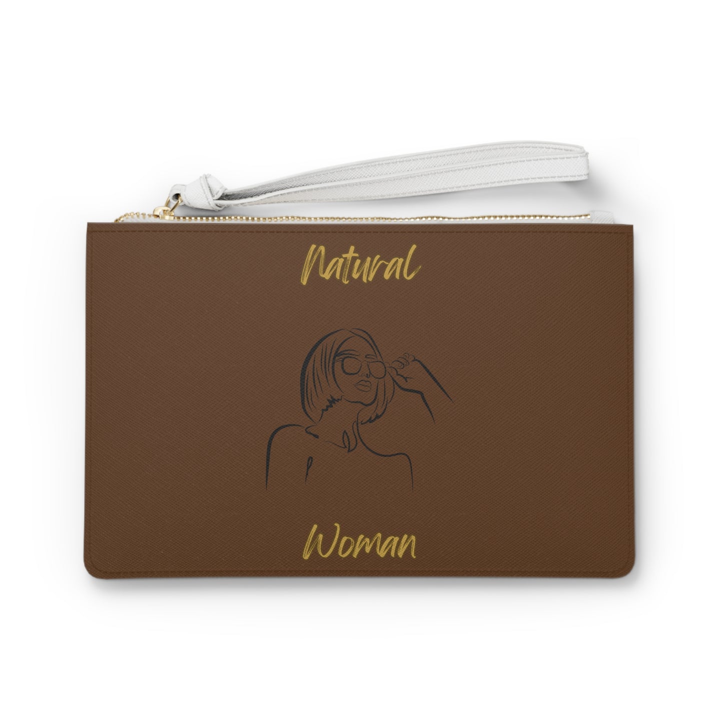Natural Woman Bright Future (BL) Clutch Bag BROWN