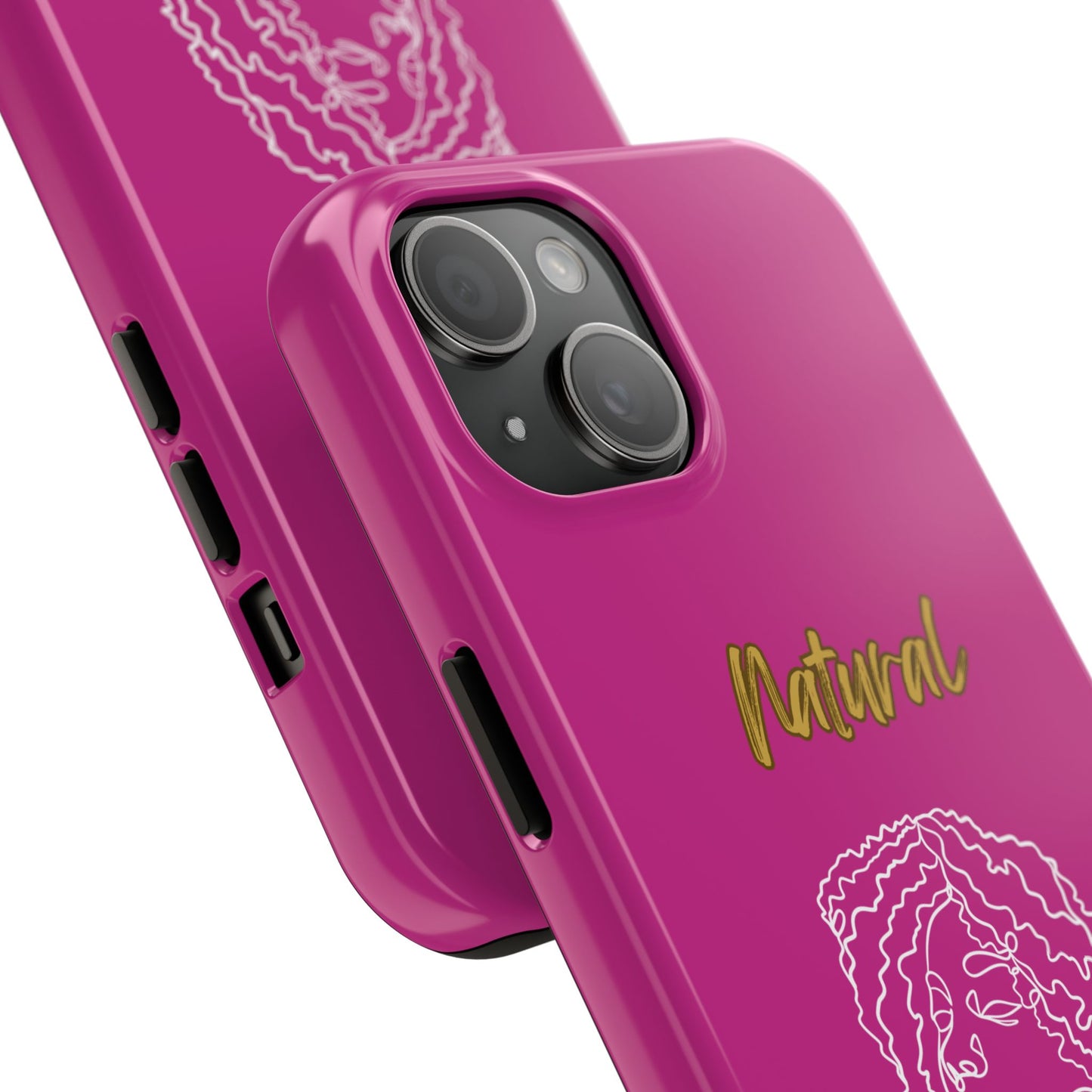 Natural Woman Naturally Me (WL)Tough Phone Cases PINK