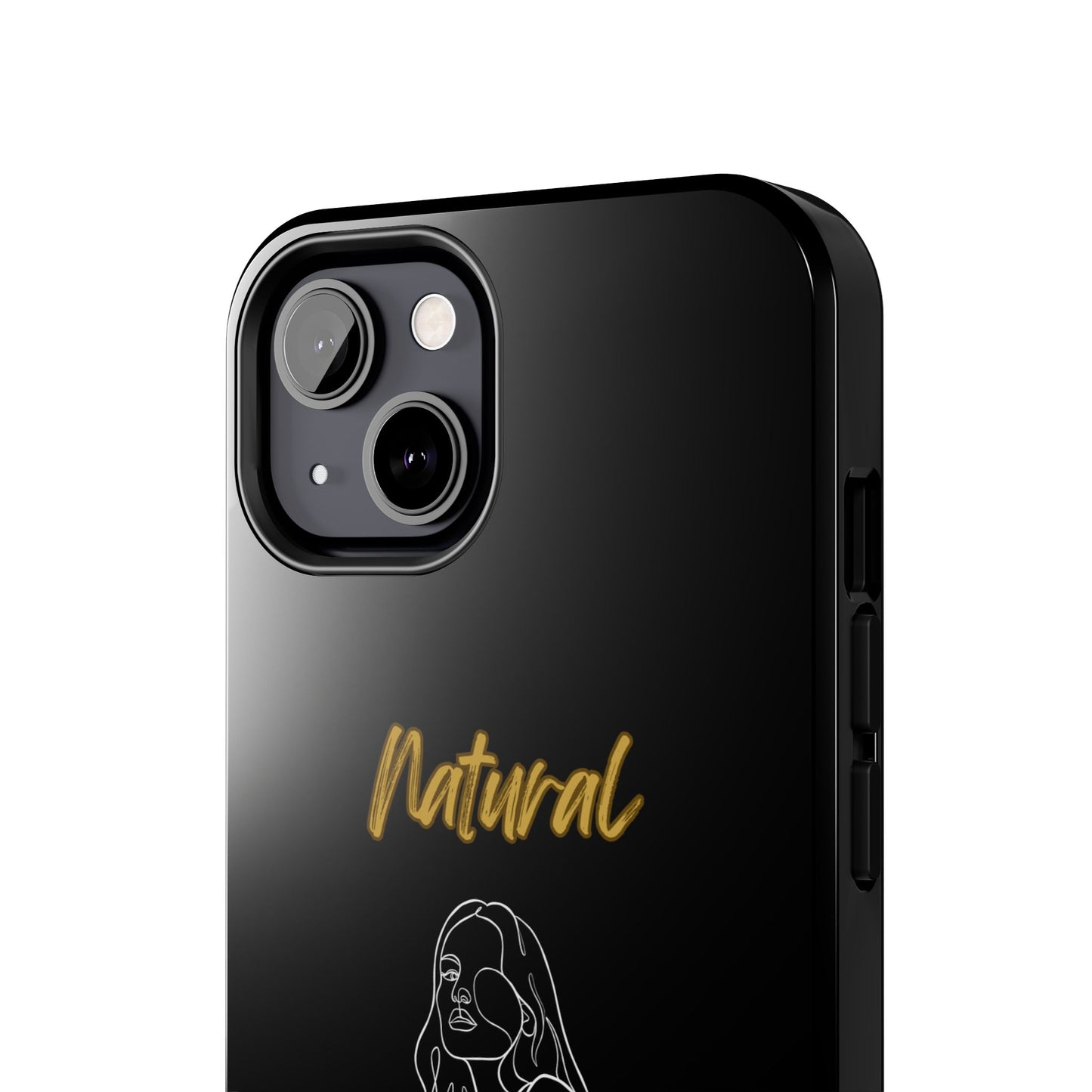 Natural Woman Care Free (WL)Tough Phone Cases BLACK