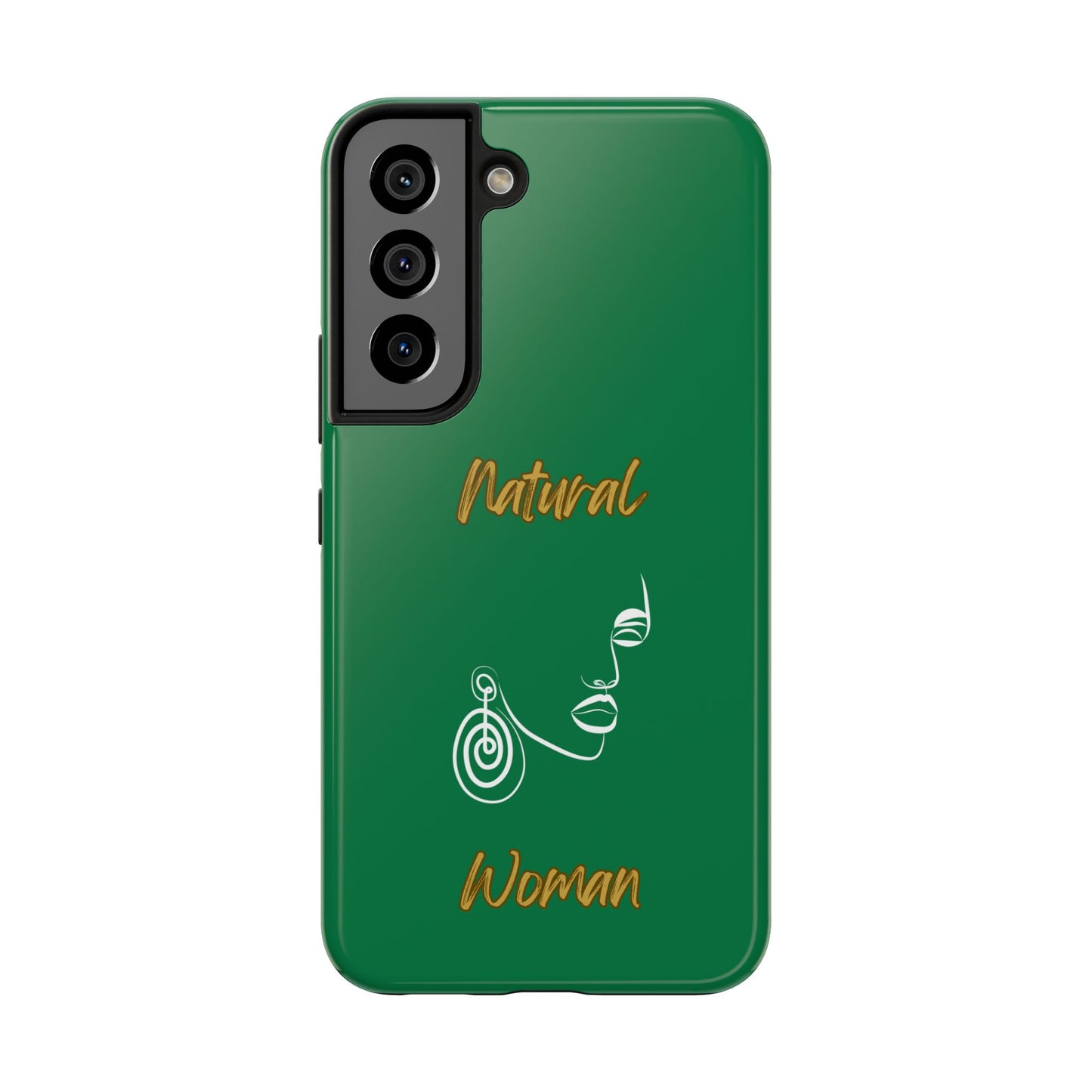 Natural Woman Music In My Soul (WL)Tough Phone Cases DARK GREEN