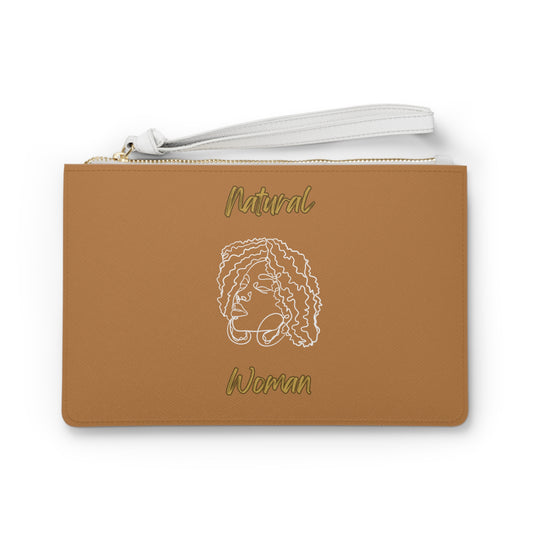 Natural Woman Naturally Me (WL) Clutch Bag LIGHT BROWN