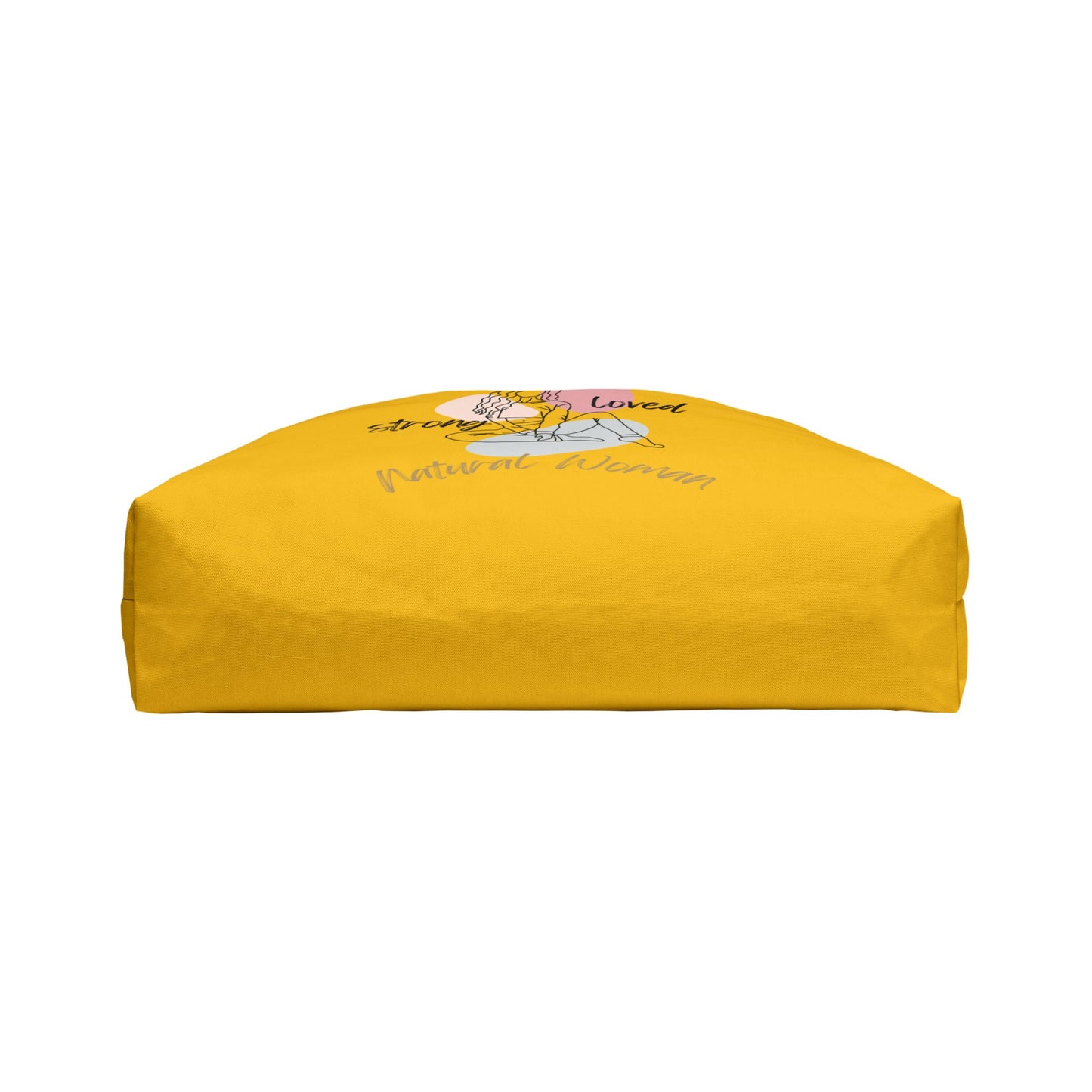 Natural Woman Strong Confident Loved (BL) Weekender Tote Bag YELLOW