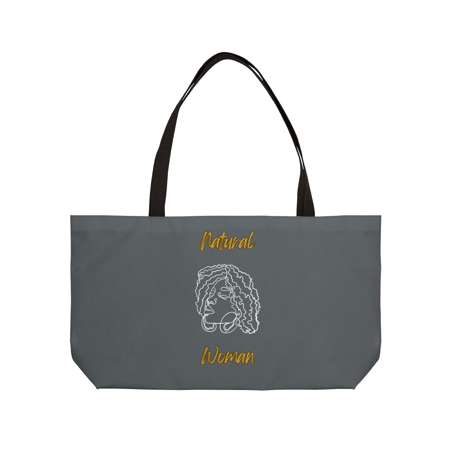 Natural Woman Naturally Me (WL) Weekender Tote Bag DARK GREY