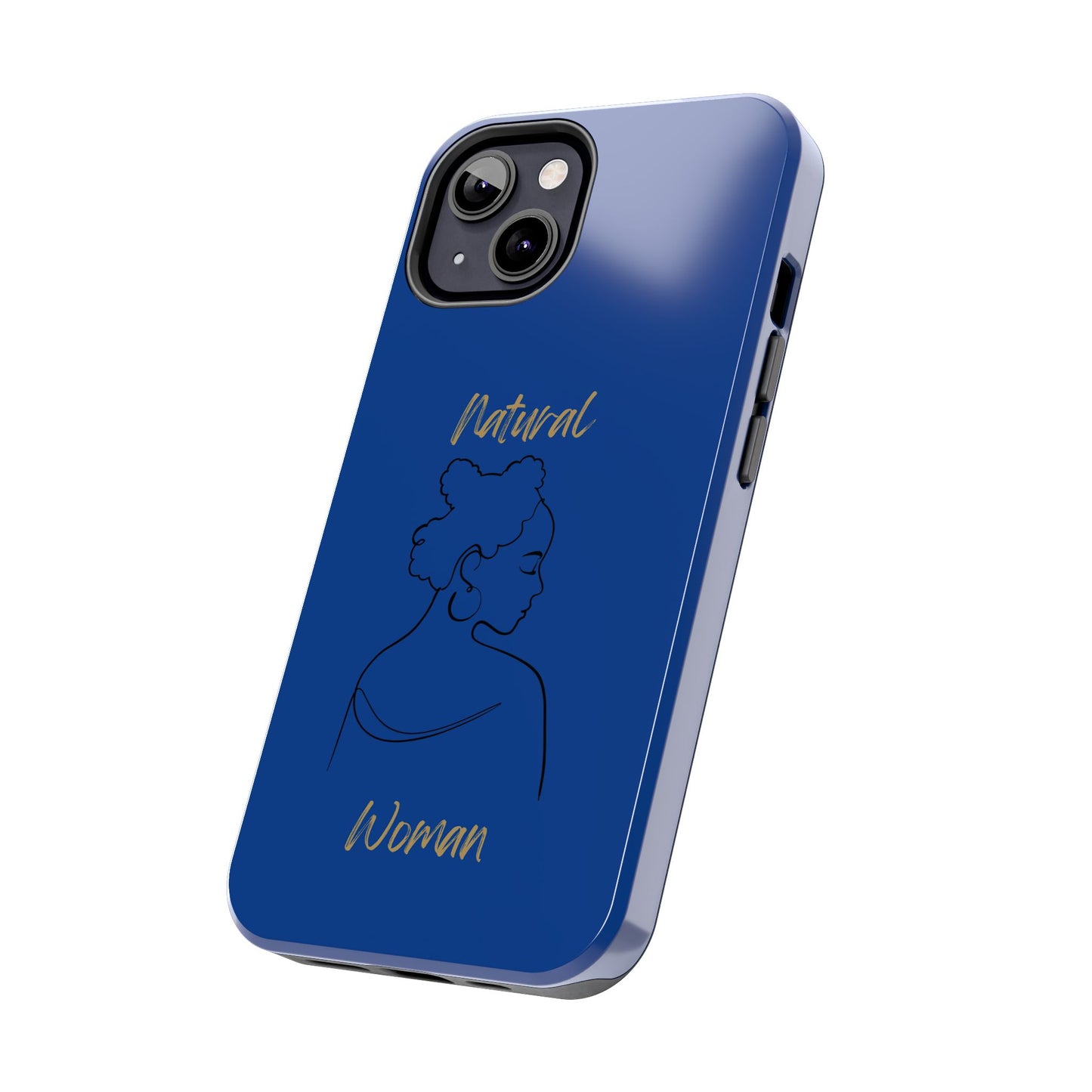 Natural Woman Twists (BL) Tough Phone Cases DARK BLUE