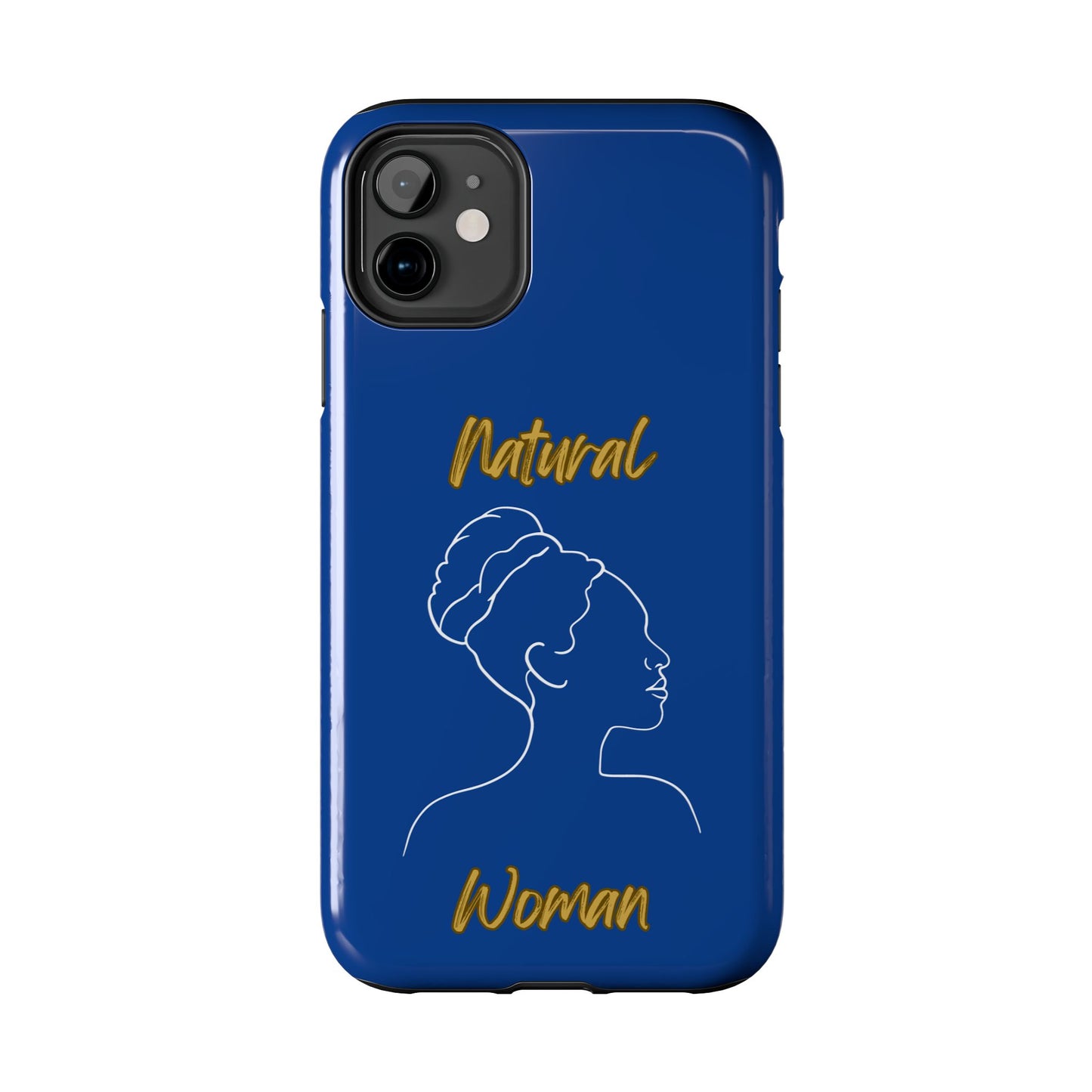 Natural Woman Mixed (WL)Tough Phone Cases DARK BLUE