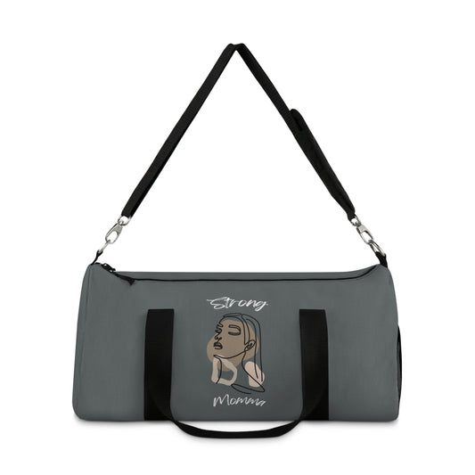 Strong Momma (WL) Duffel Bag DARK GREY