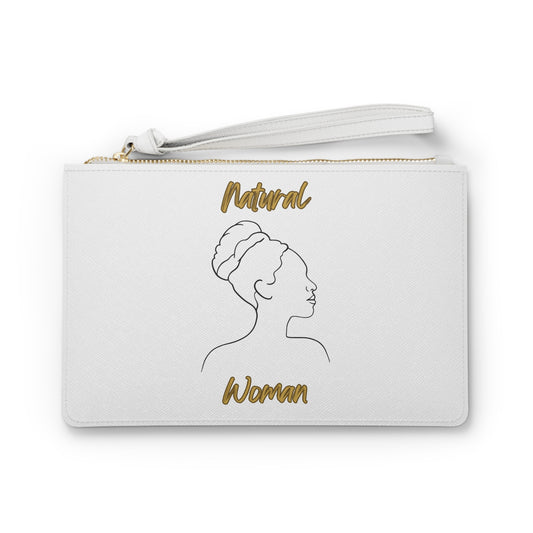 Natural Woman Mixed (BL) Clutch Bag WHITE
