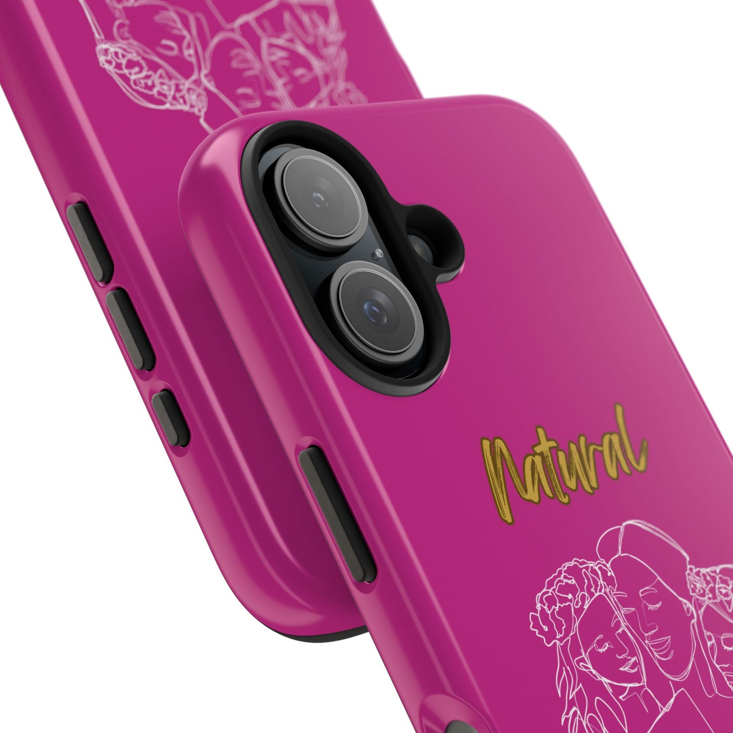 Natural Woman Me & My Girls (WL)Tough Phone Cases PINK