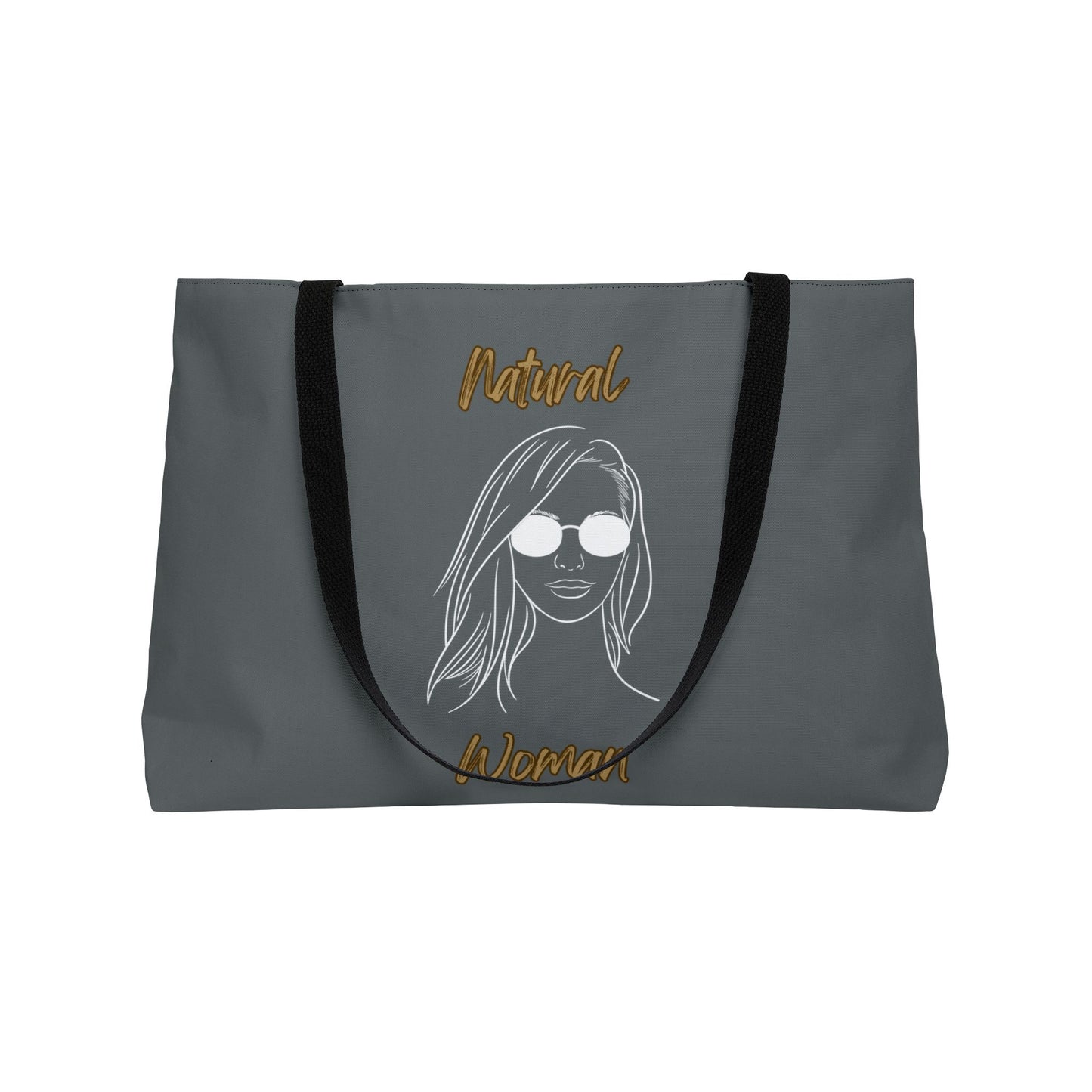 Natural Woman Shades (WL) Weekender Tote Bag DARK GREY