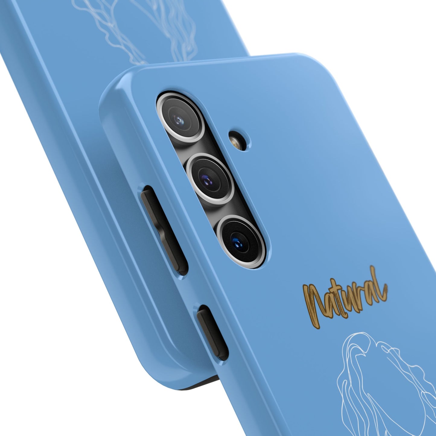 Natural Woman Relaxed (WL) Tough Phone Cases LIGHT BLUE
