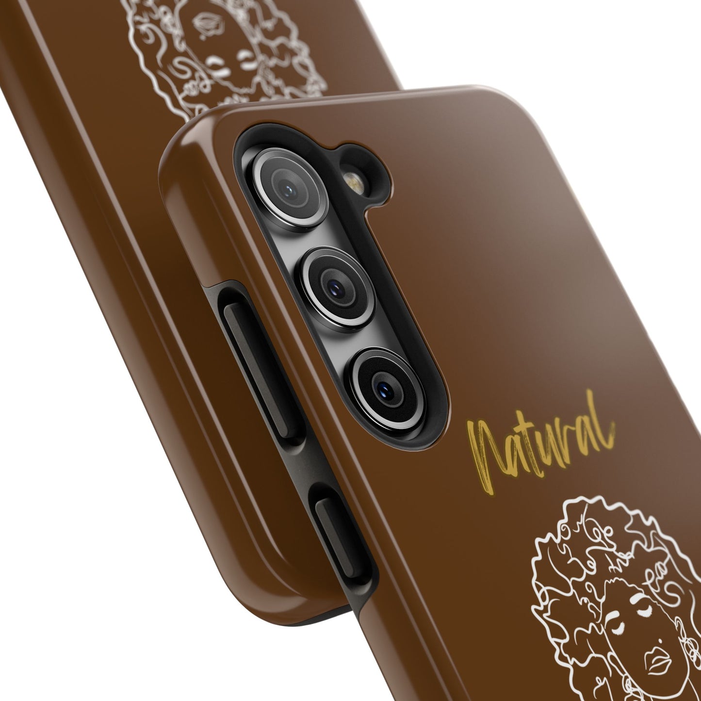 Natural Woman All About Me (WL)Tough Phone Cases BROWN