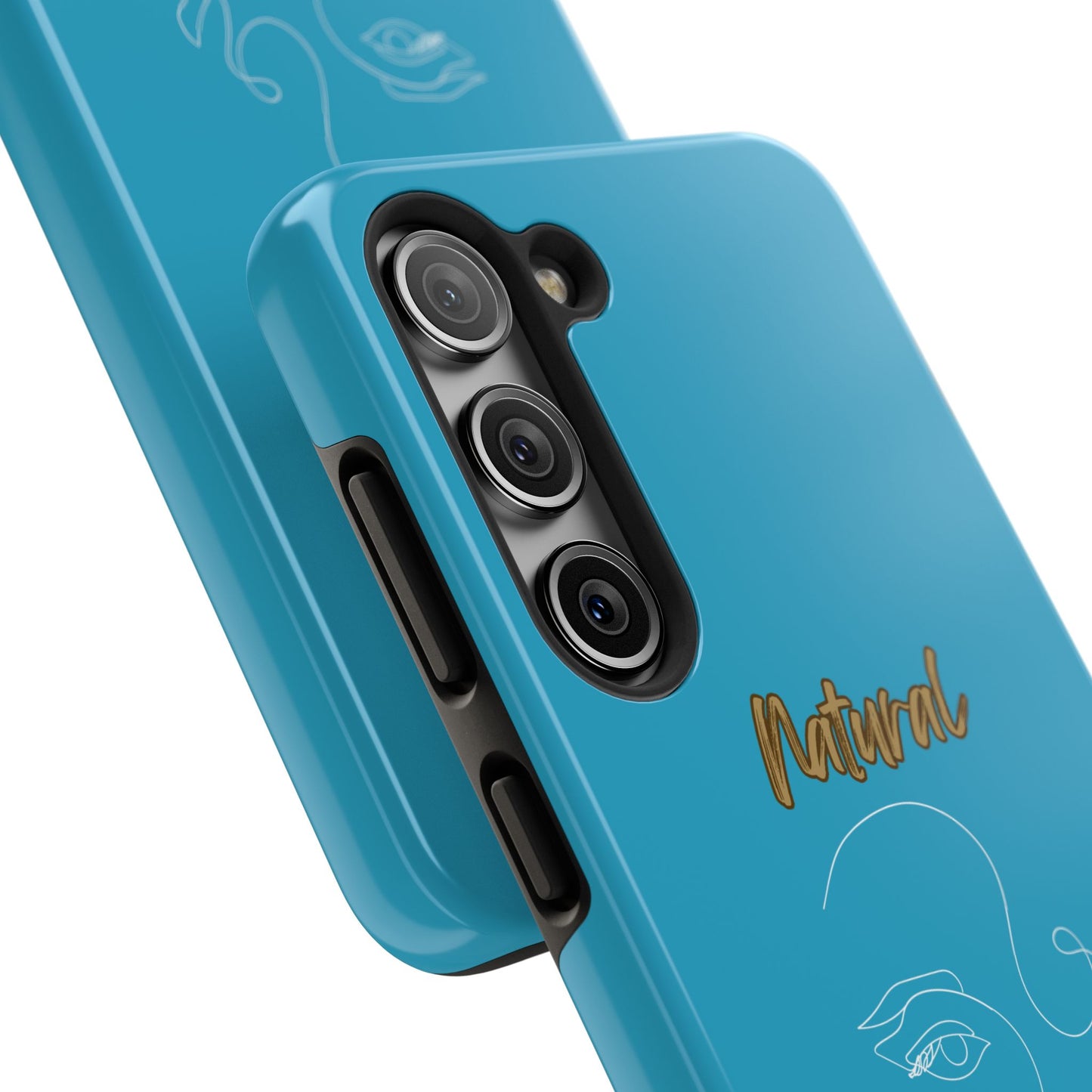 Natural Woman Looking (WL) Tough Phone Cases TURQUOISE
