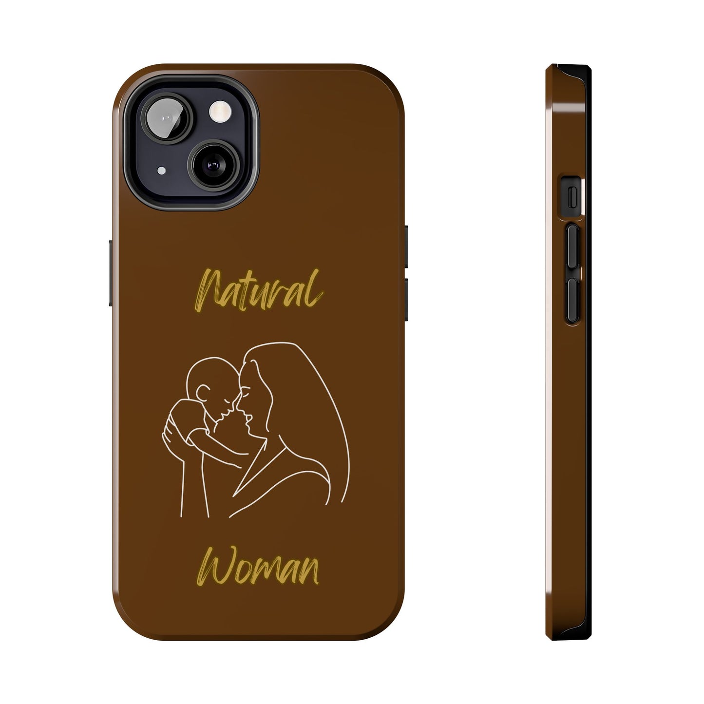 Natural Woman Joy (WL) Tough Phone Cases BROWN