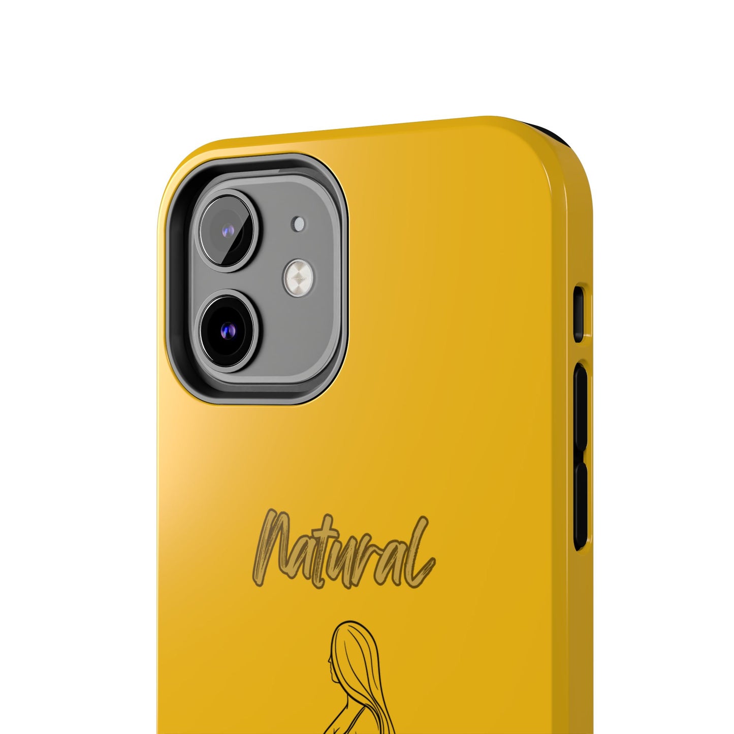 Natural Woman Expecting (BL)Tough Phone Cases YELLOW