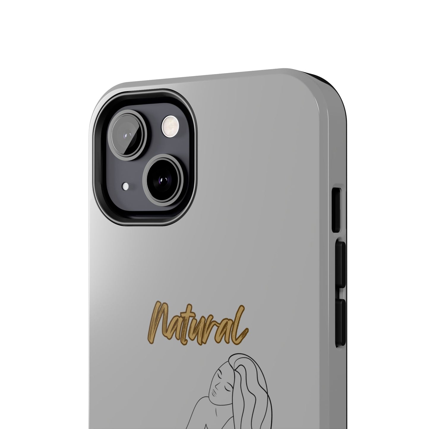 Natural Woman Beauty (BL) Tough Phone Cases LIGHT GREY