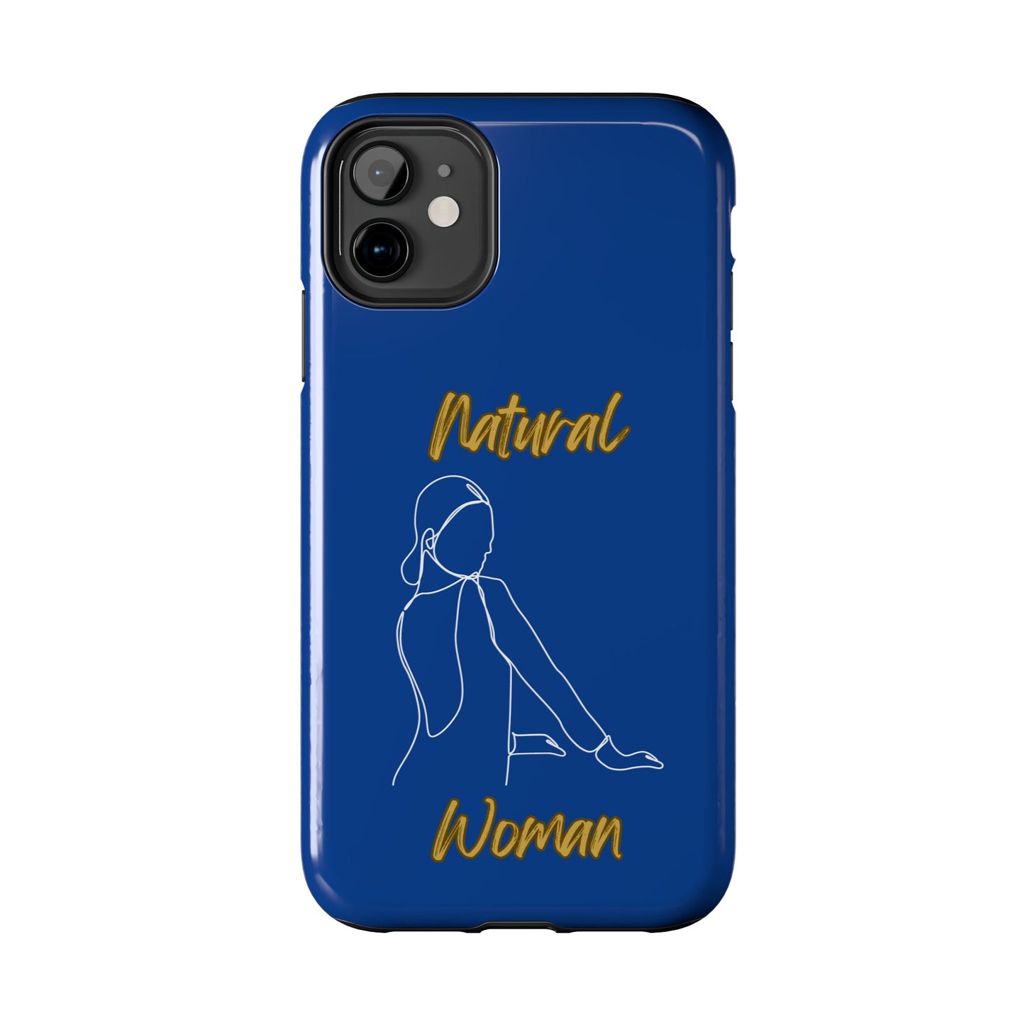 Natural Woman Hands Free (WL)Tough Phone Cases DARK BLUE