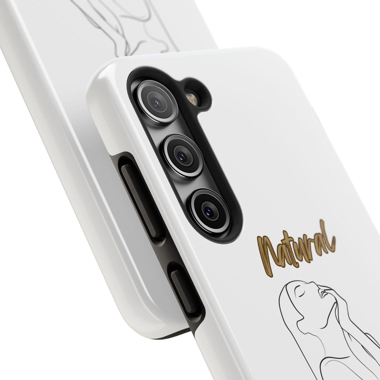 Natural Woman Thank You (BL) Tough Phone Cases WHITE